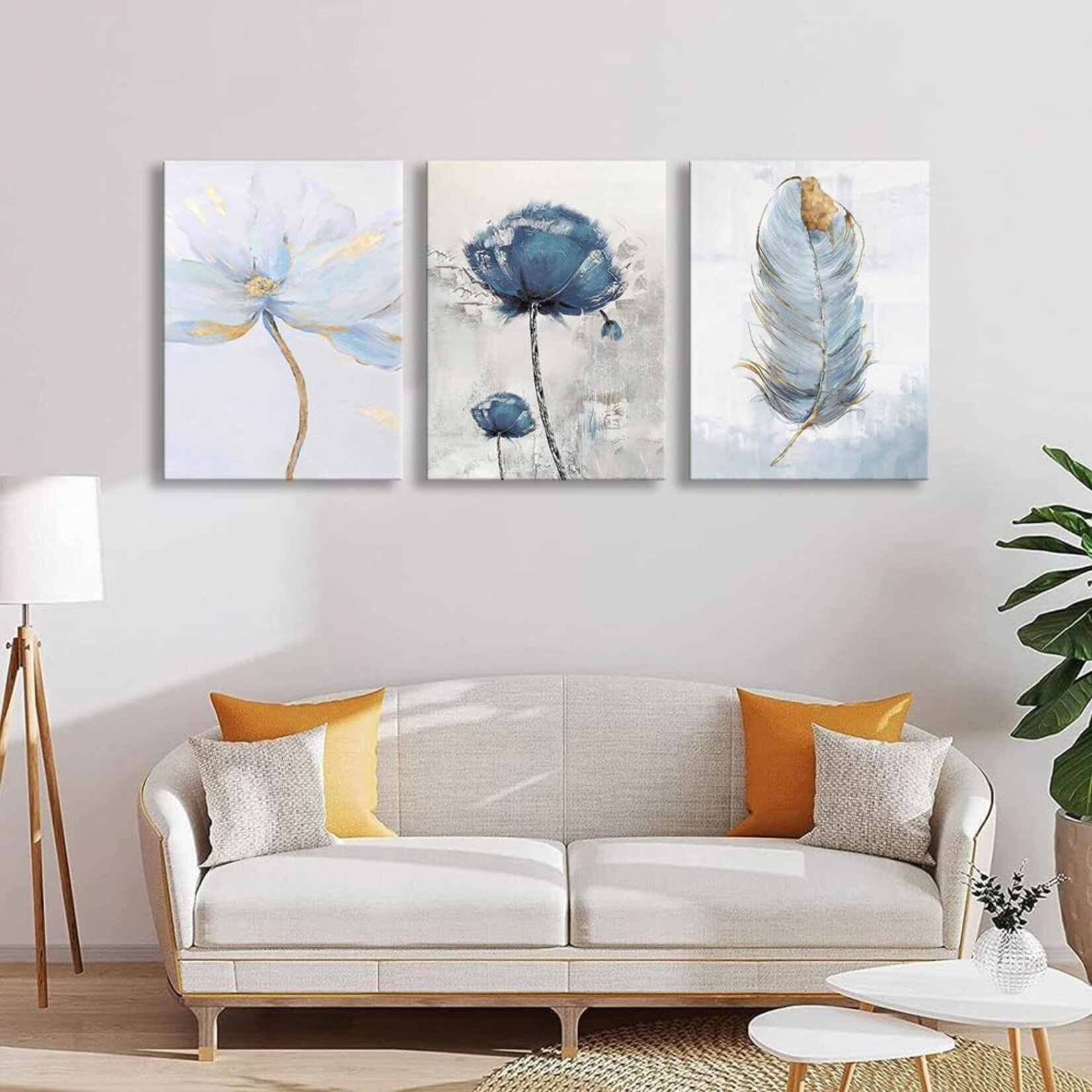 Set of 3 Wall Art Decorations
