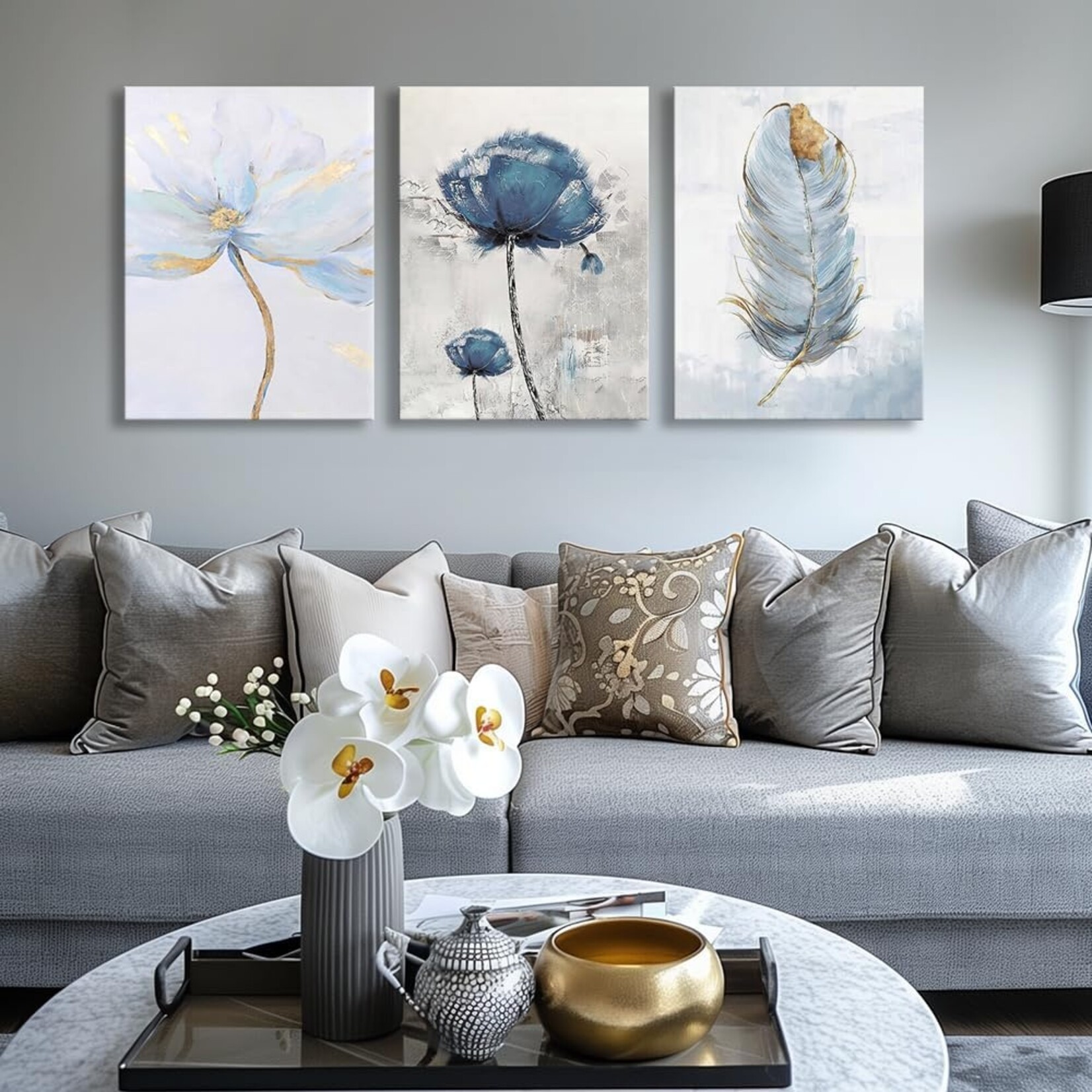 Set of 3 Wall Art Decorations