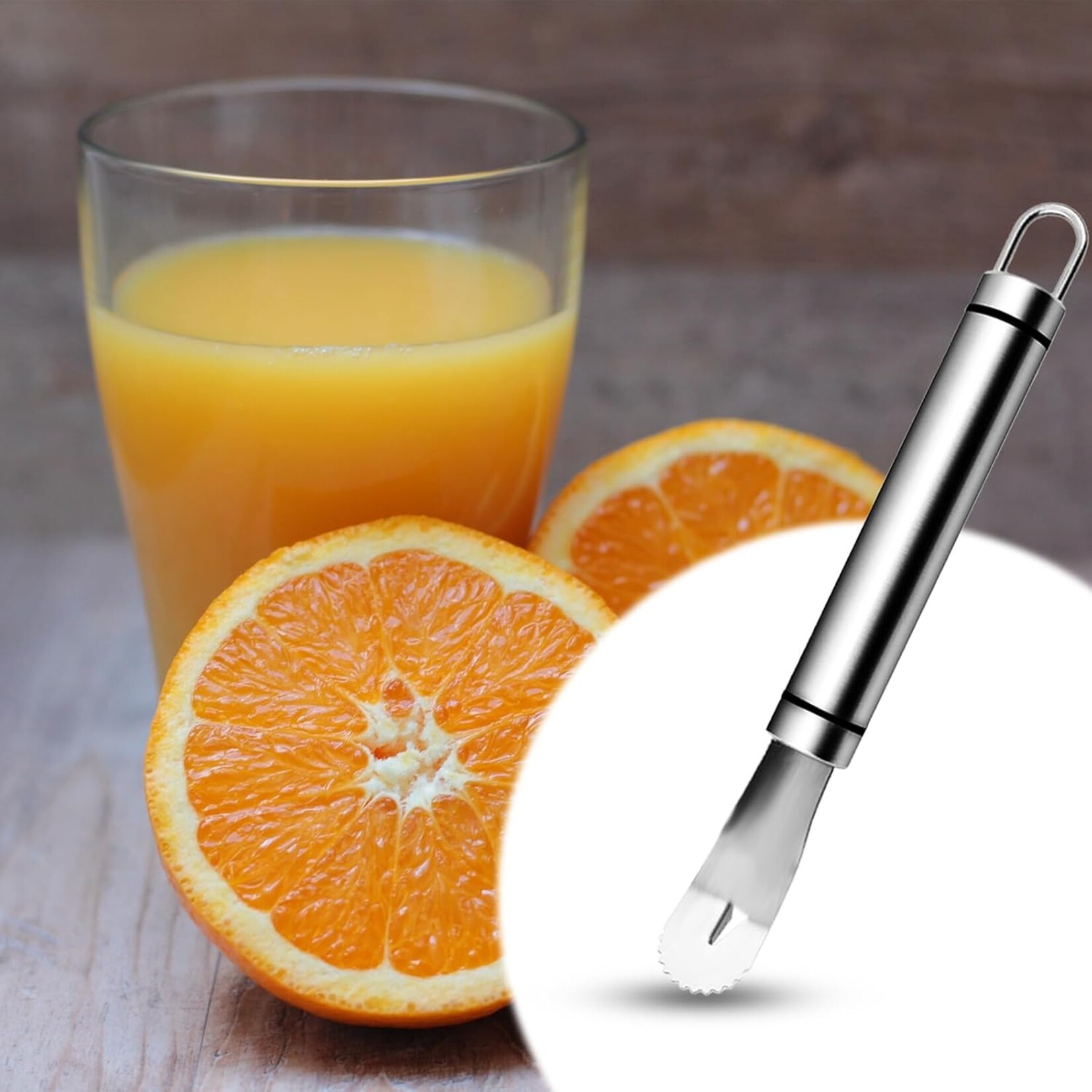 Stainless Steel Citrus Peeler Tool