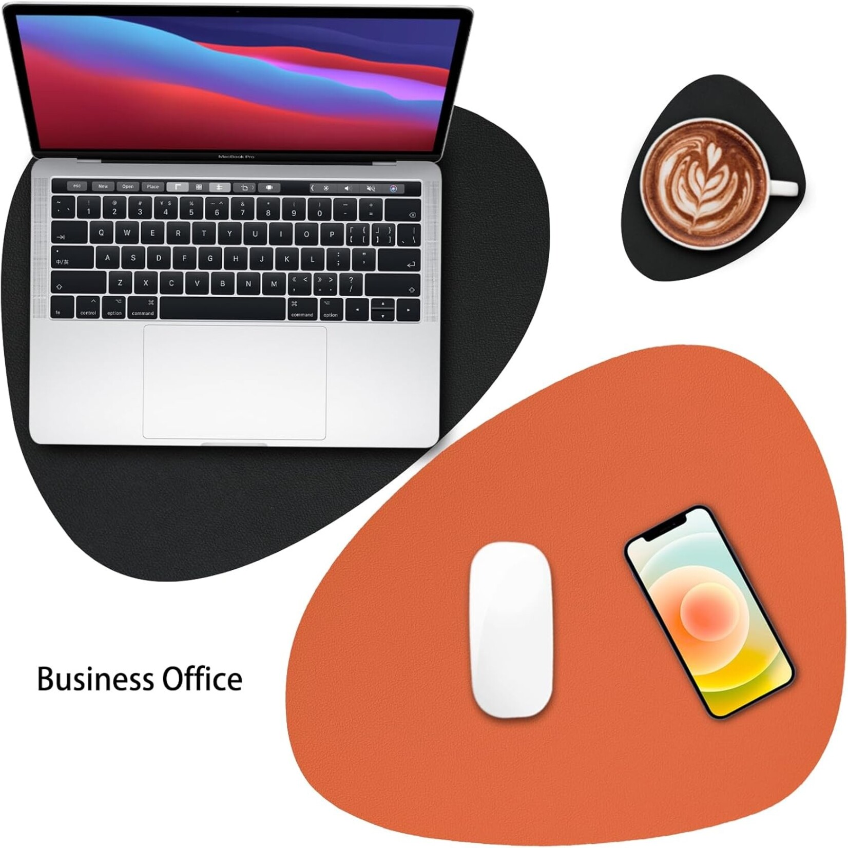 4Pcs Place Mats Sky Orange