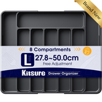 Black Large Cutlery Organizer