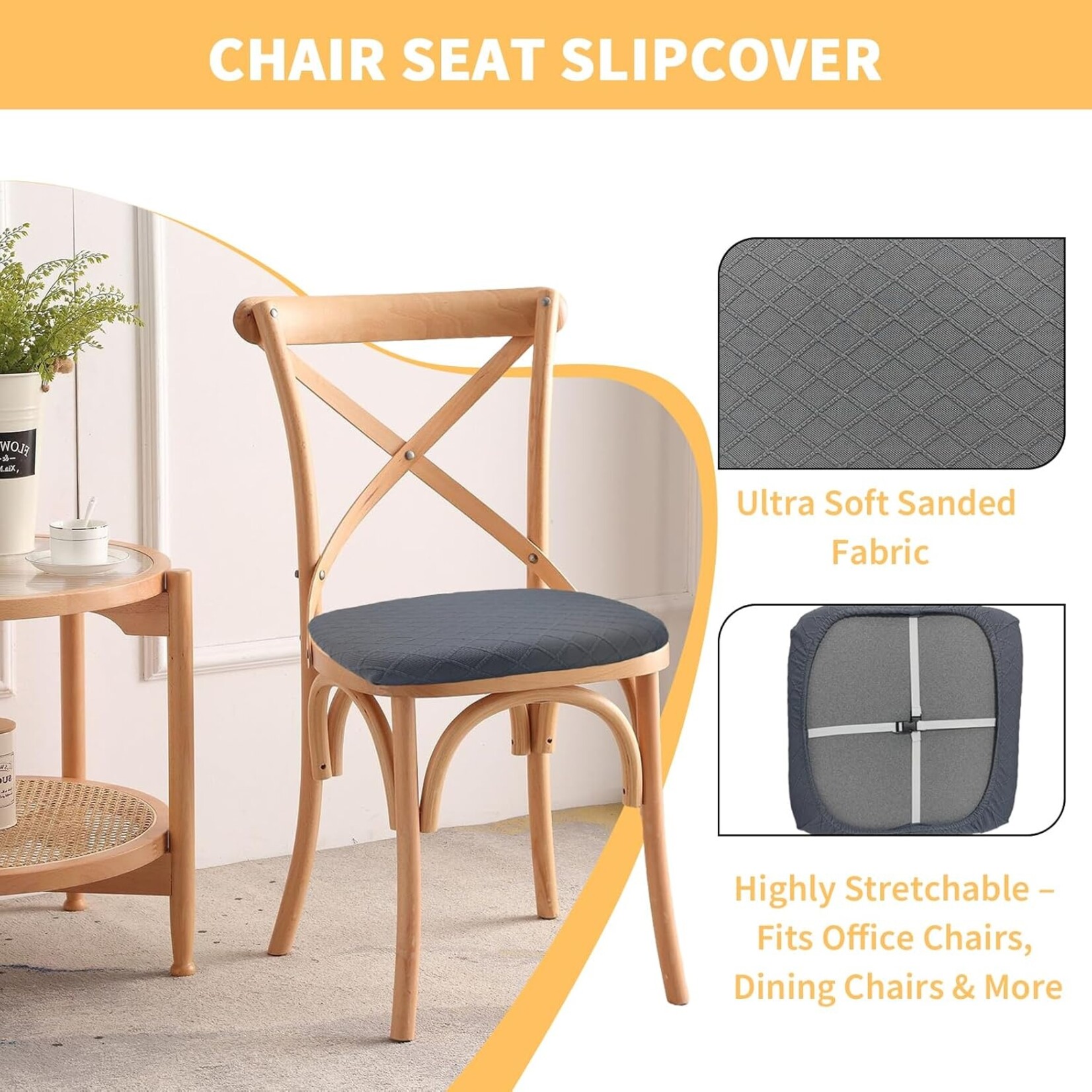 Chair Seat Covers 4 Pcs