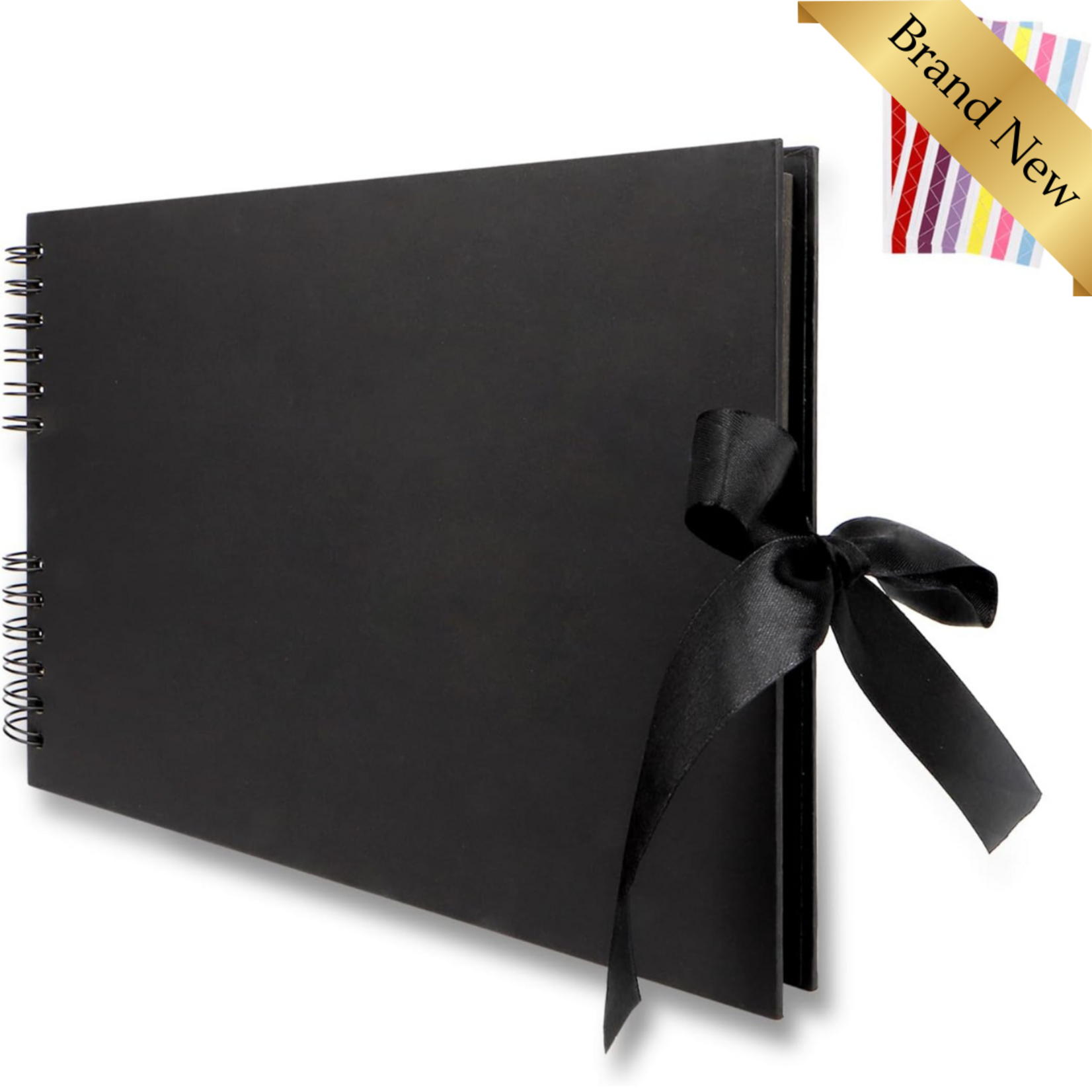 DYI Black Scrapbook 8.2x11.8 in