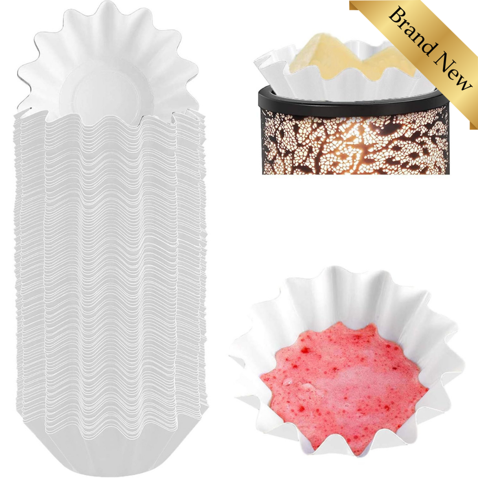 JuoPool 50 Wax Melt Warmer Liners