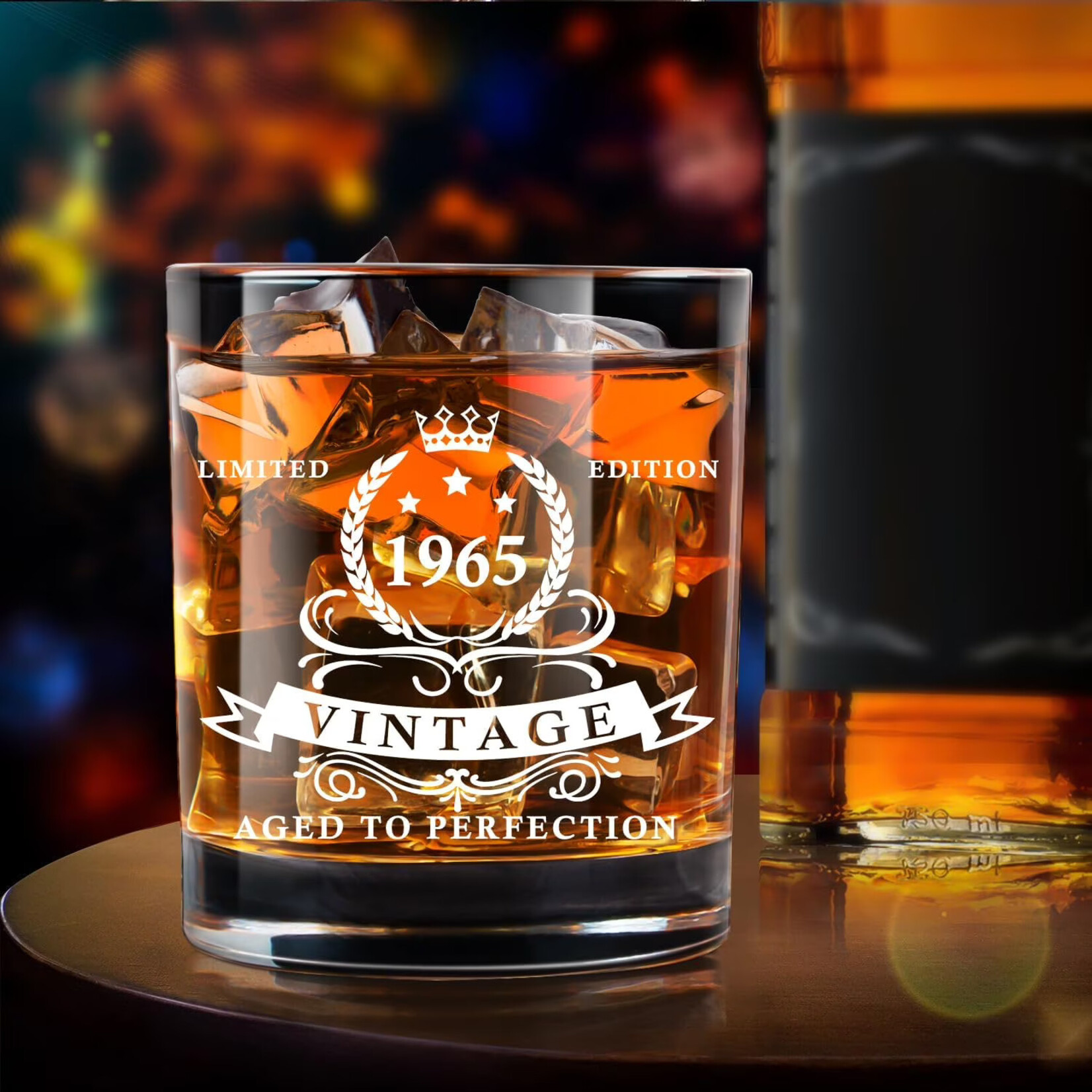 12oz 1965 Whiskey Glass Gift Box