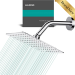 Square Shower Head Chrome 8"