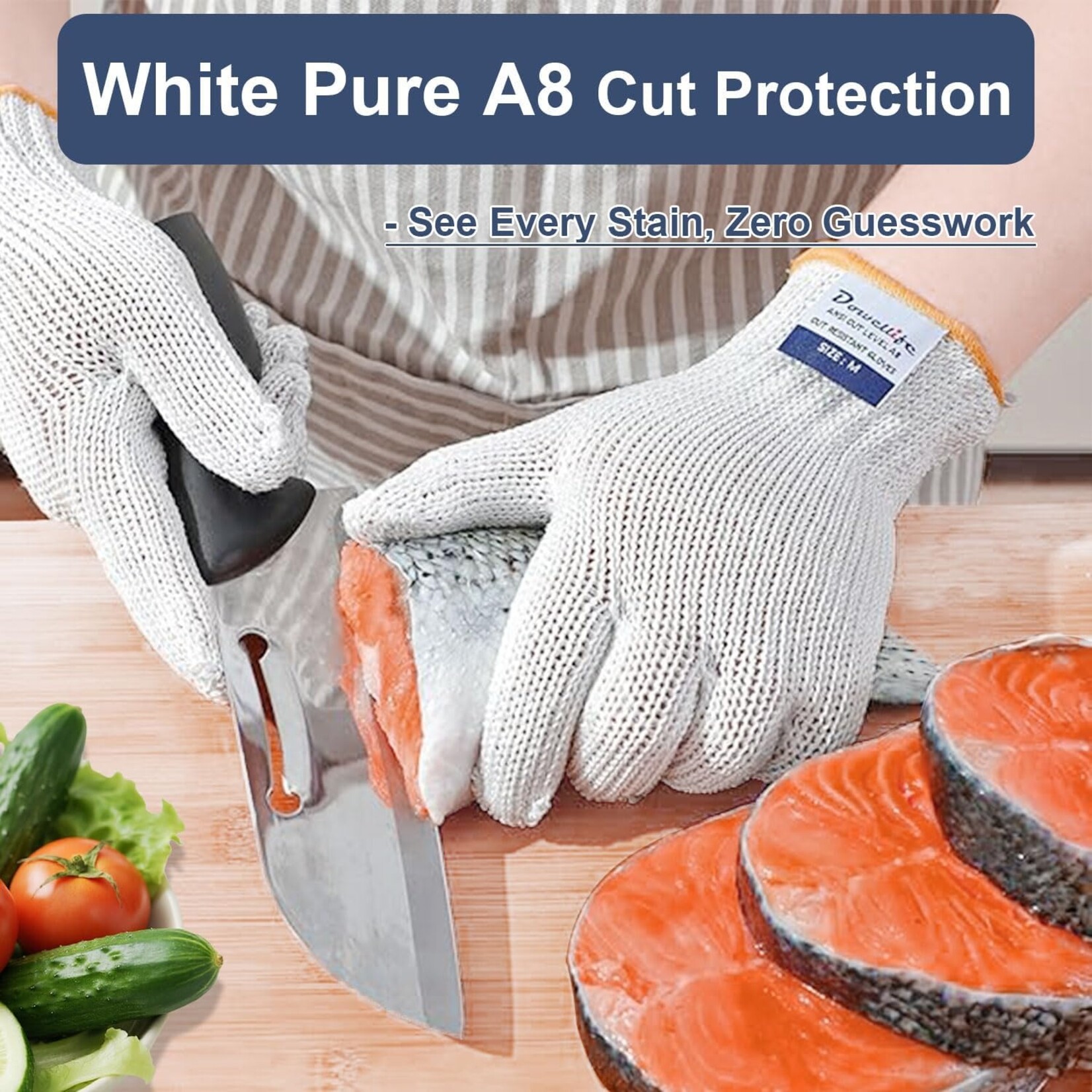 Dowellife Cut Resistant Gloves Size S