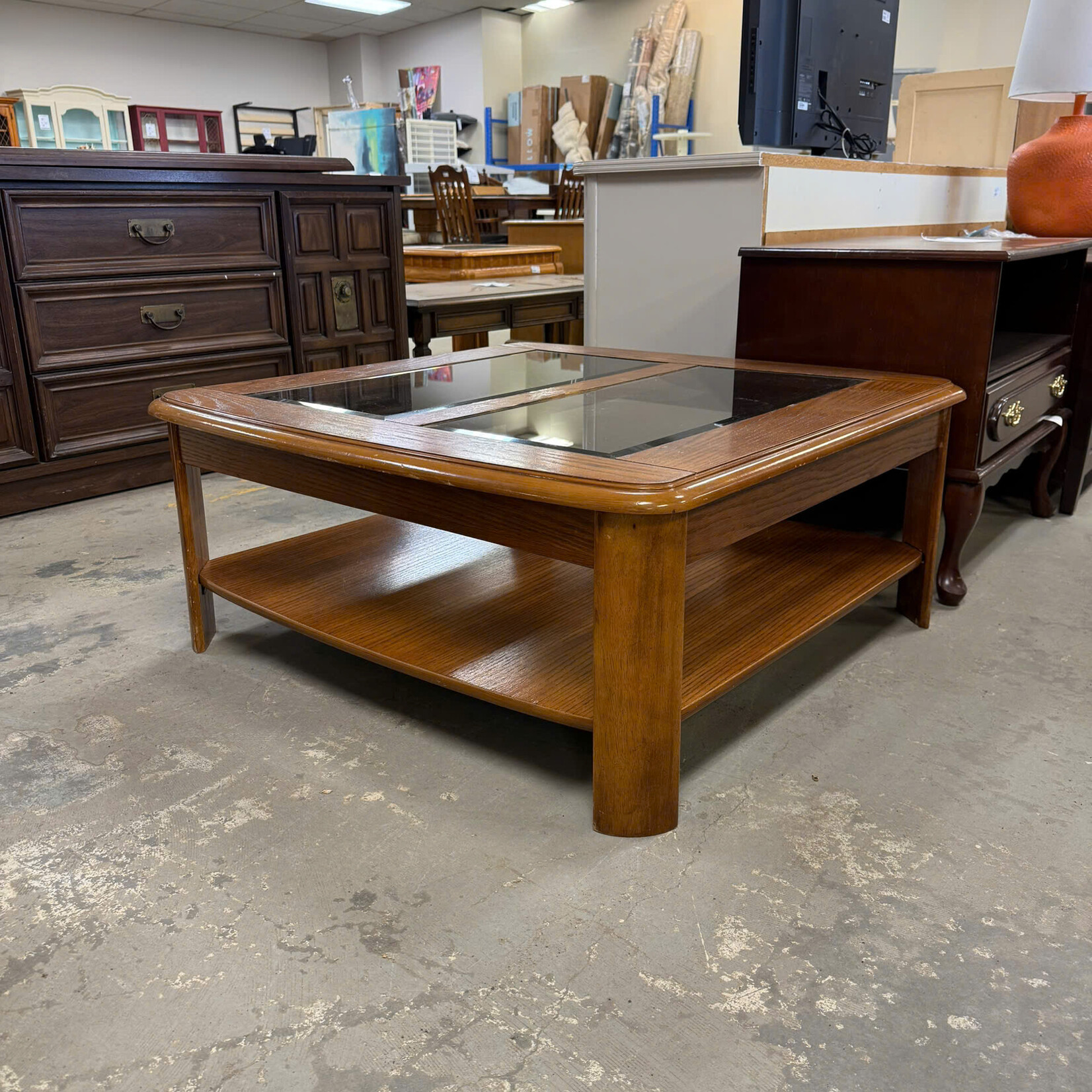 Double Glass Coffee Table