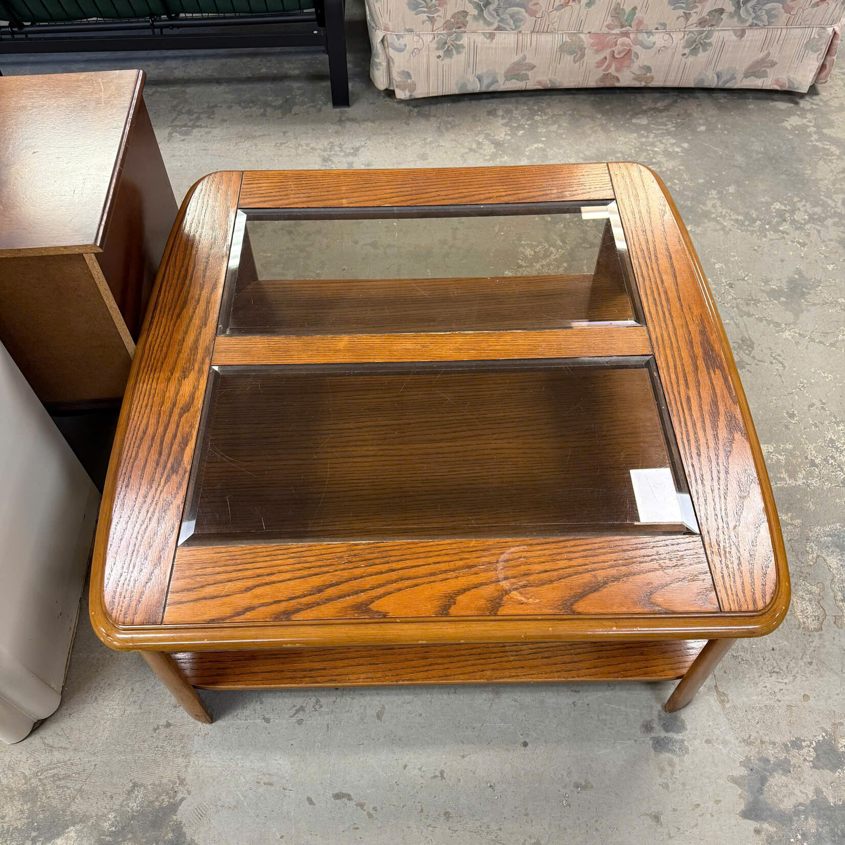 Double Glass Coffee Table
