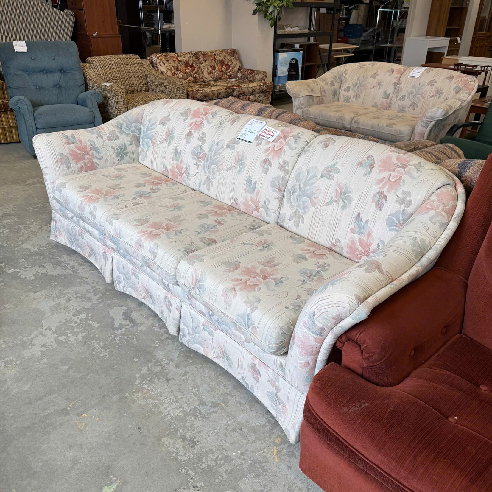 3 Cushion Love Seat