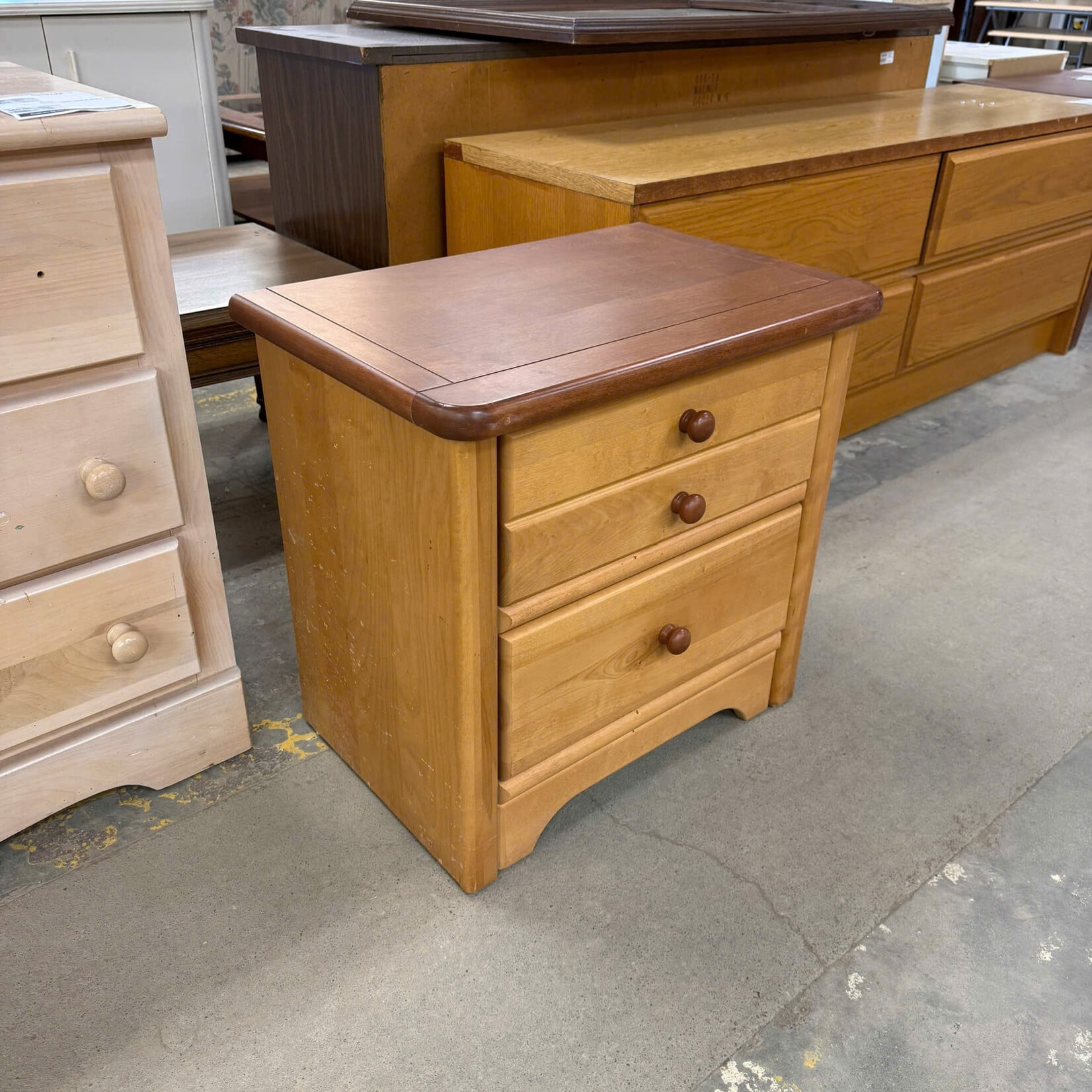 2 Drawer Night Stand Table