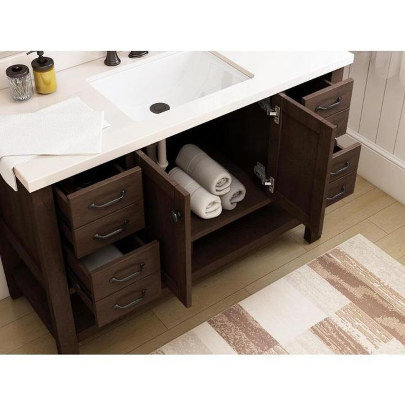 Kingscote 48 Inch Espresso Vanity