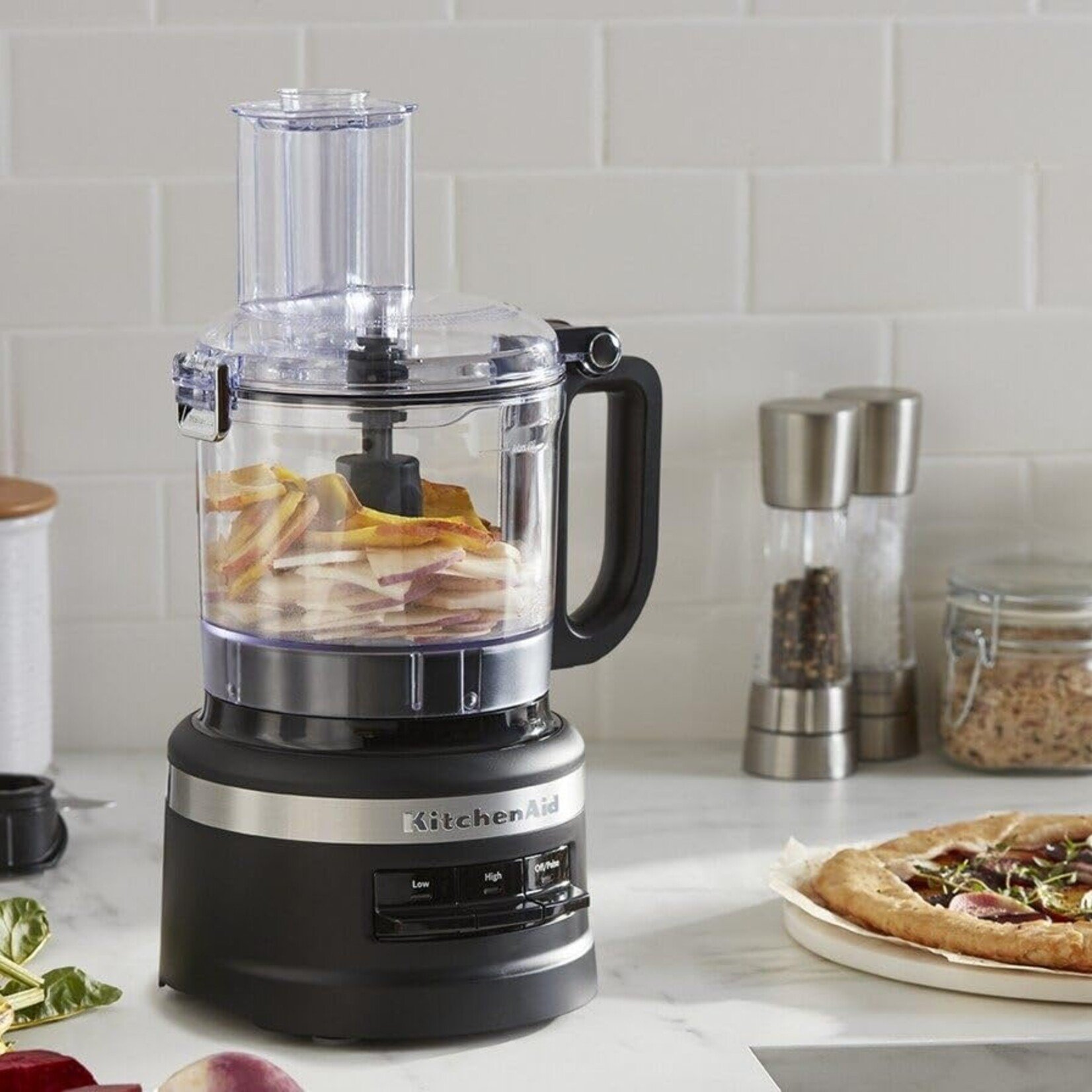 Kitchen Aid 7 Cup Food Processer Black