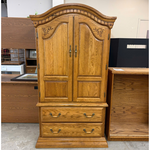 Oak Wood Armoire Wardrobe