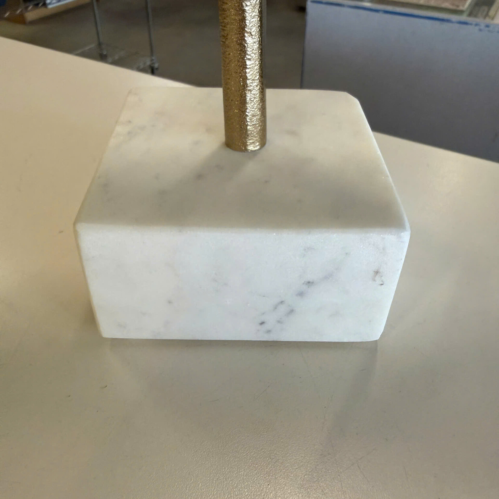 Metal/Marble Whale