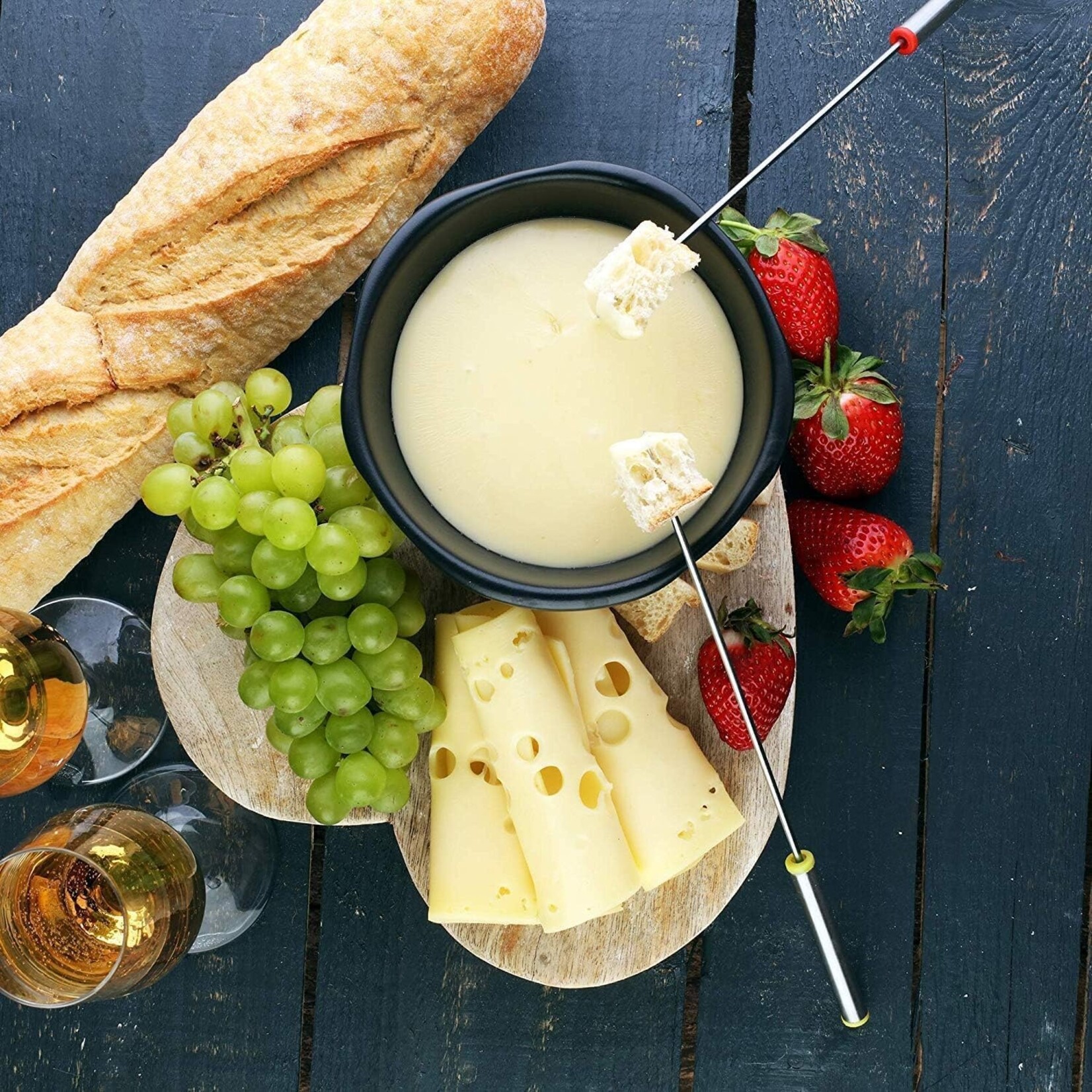 18Pcs 9.5" Stainless Steel Fondue Forks