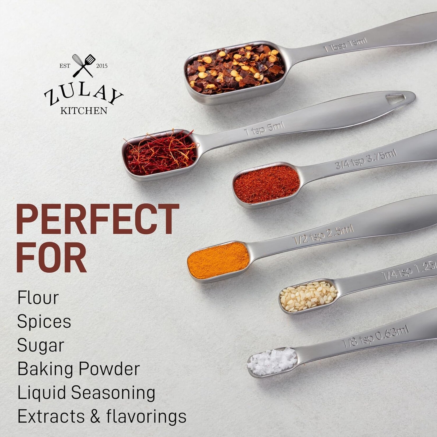 Stainless Steel Measuring Spoon Set
