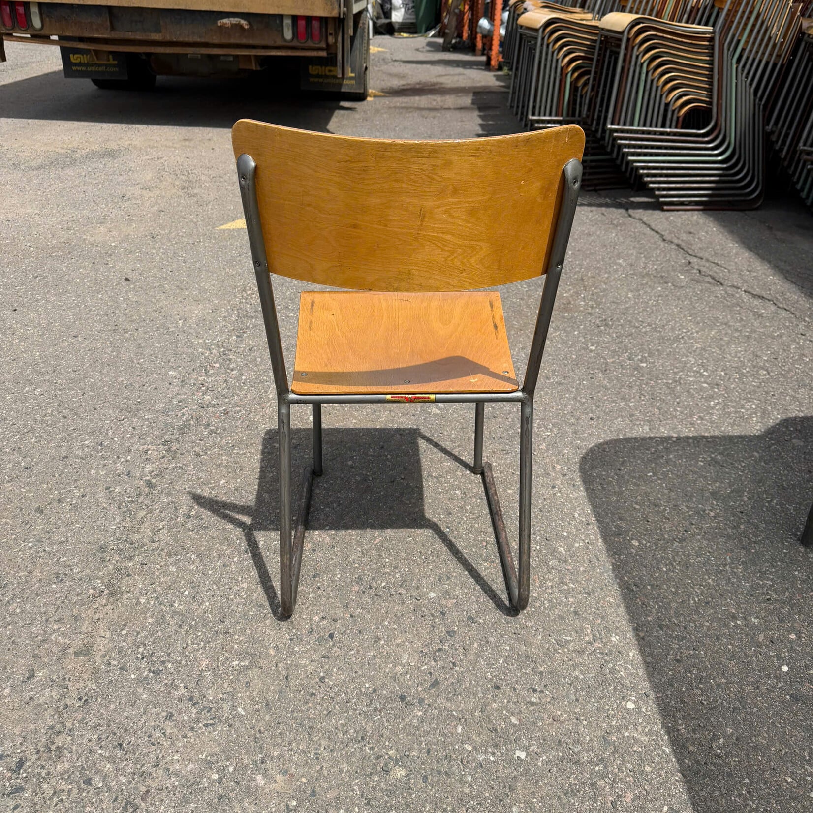 Wood/Metal Banquet Chairs