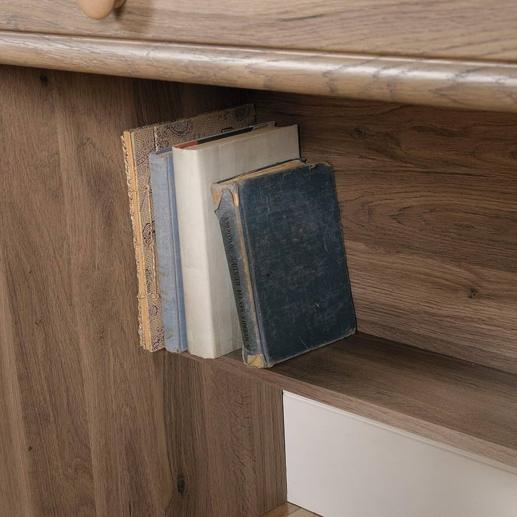 3 Drawer Grey Finish Desk