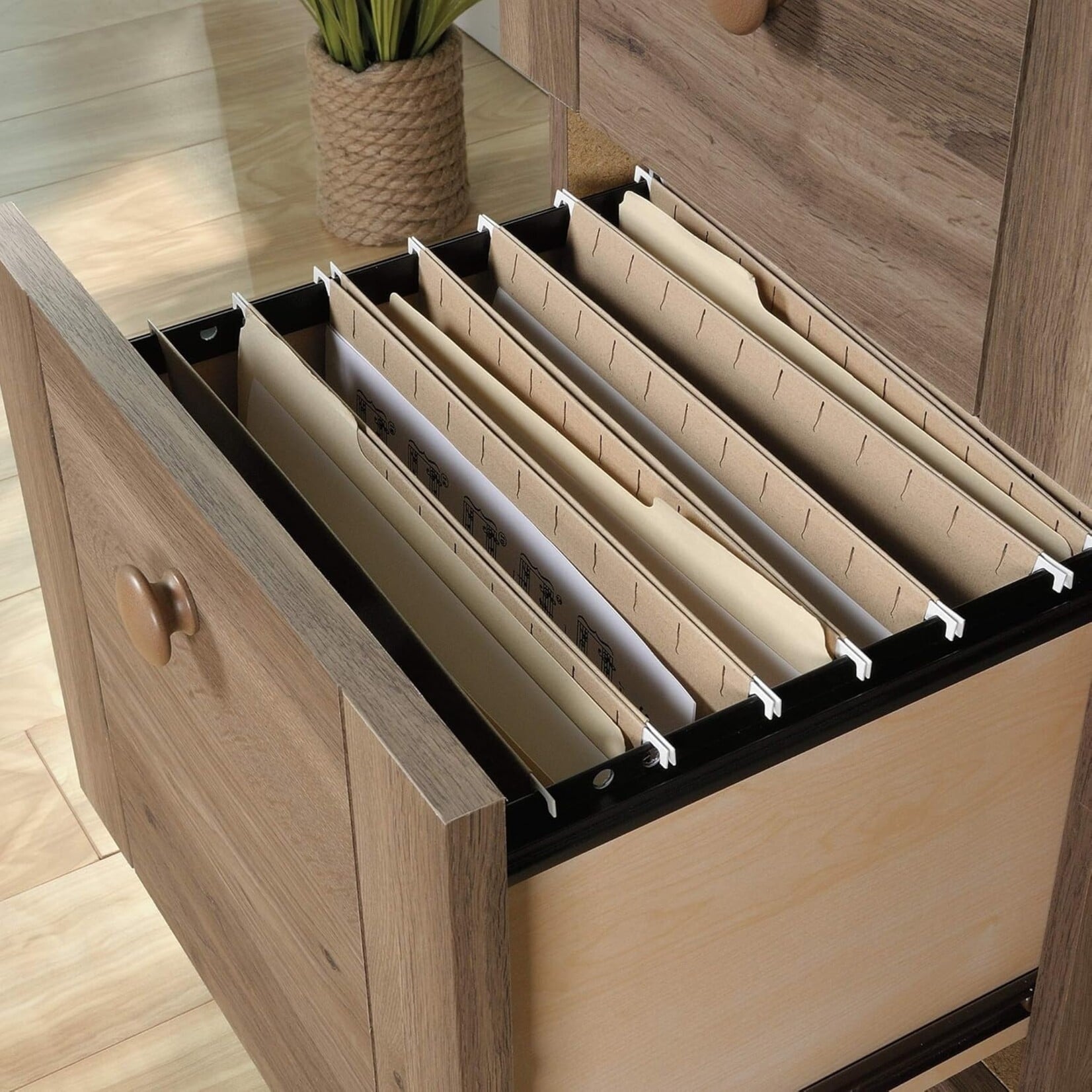 3 Drawer Grey Finish Desk