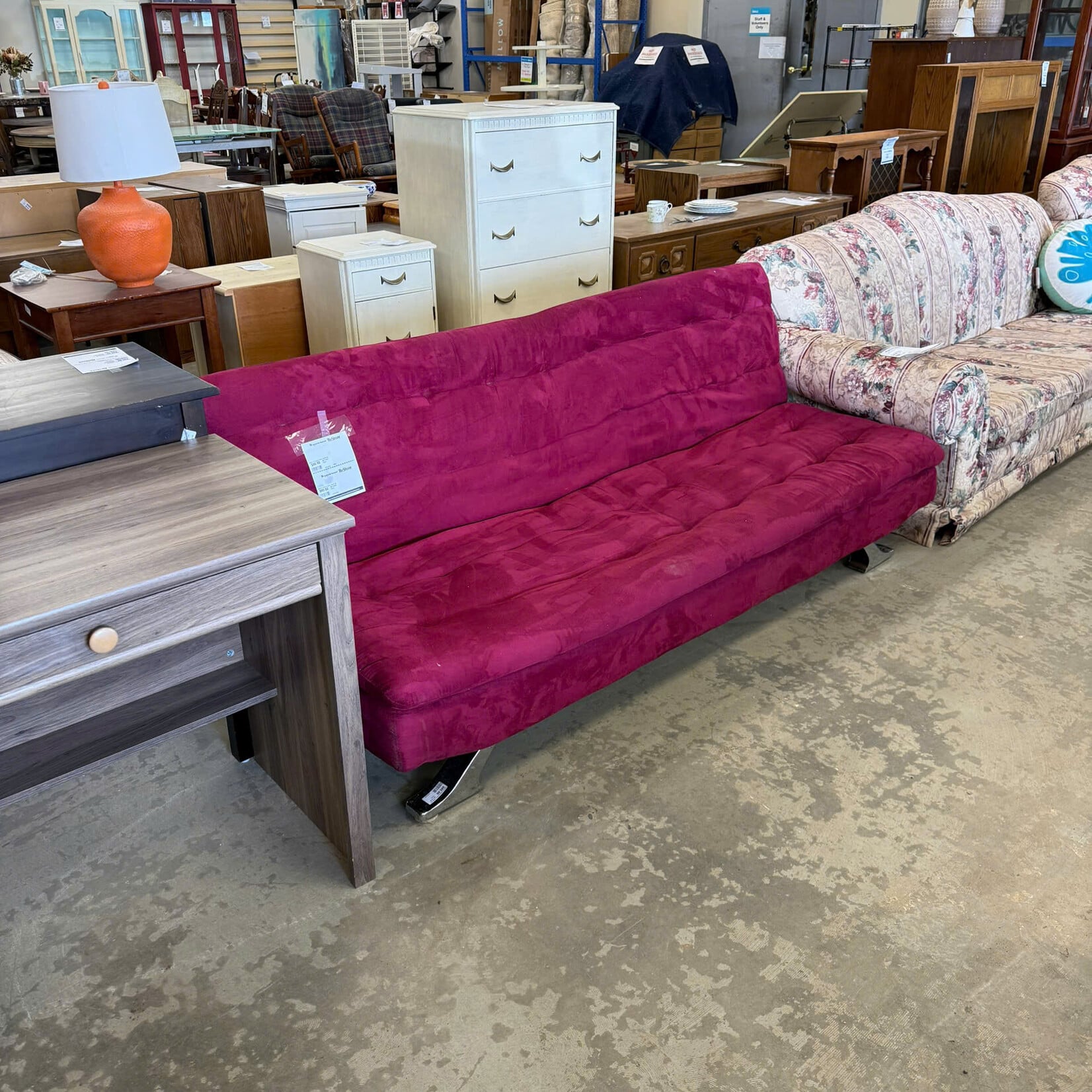 Red Violet Futon