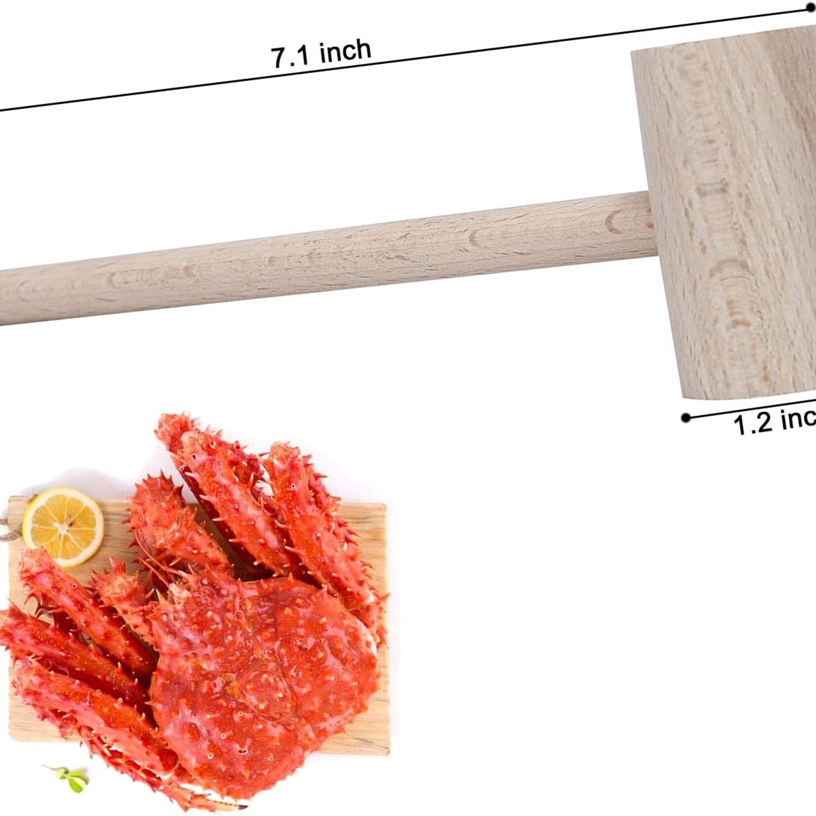 Wooden Crab or Lobster Mallet