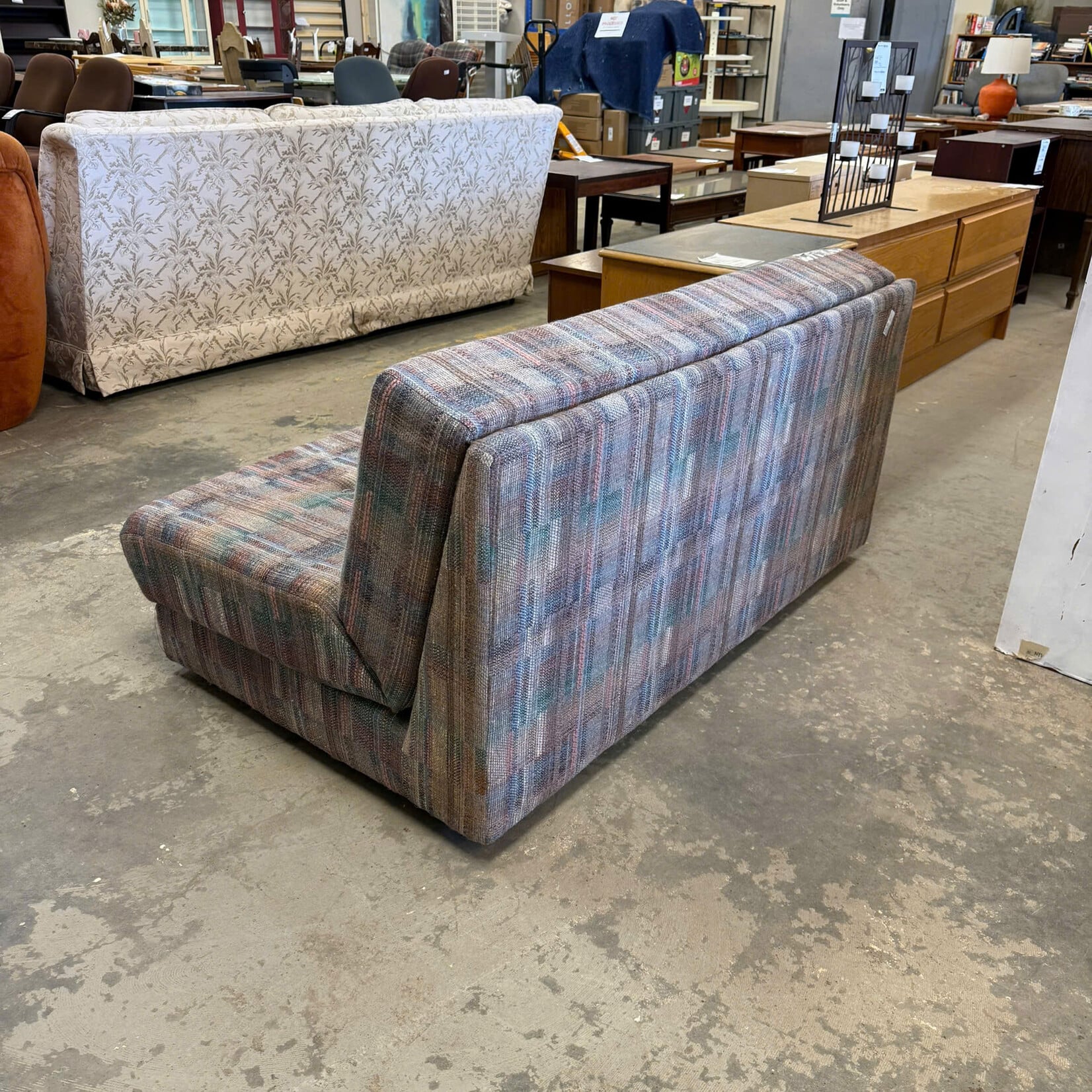 Multi-Coloured Sleep Over Futon