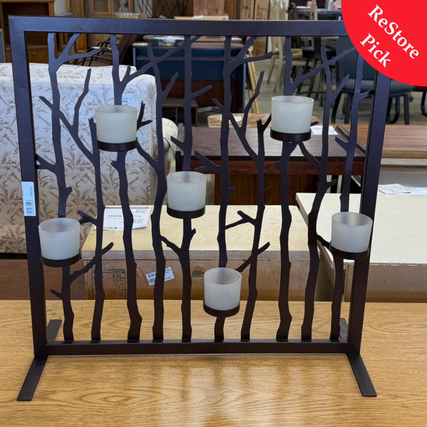 6 Light Candle Holder