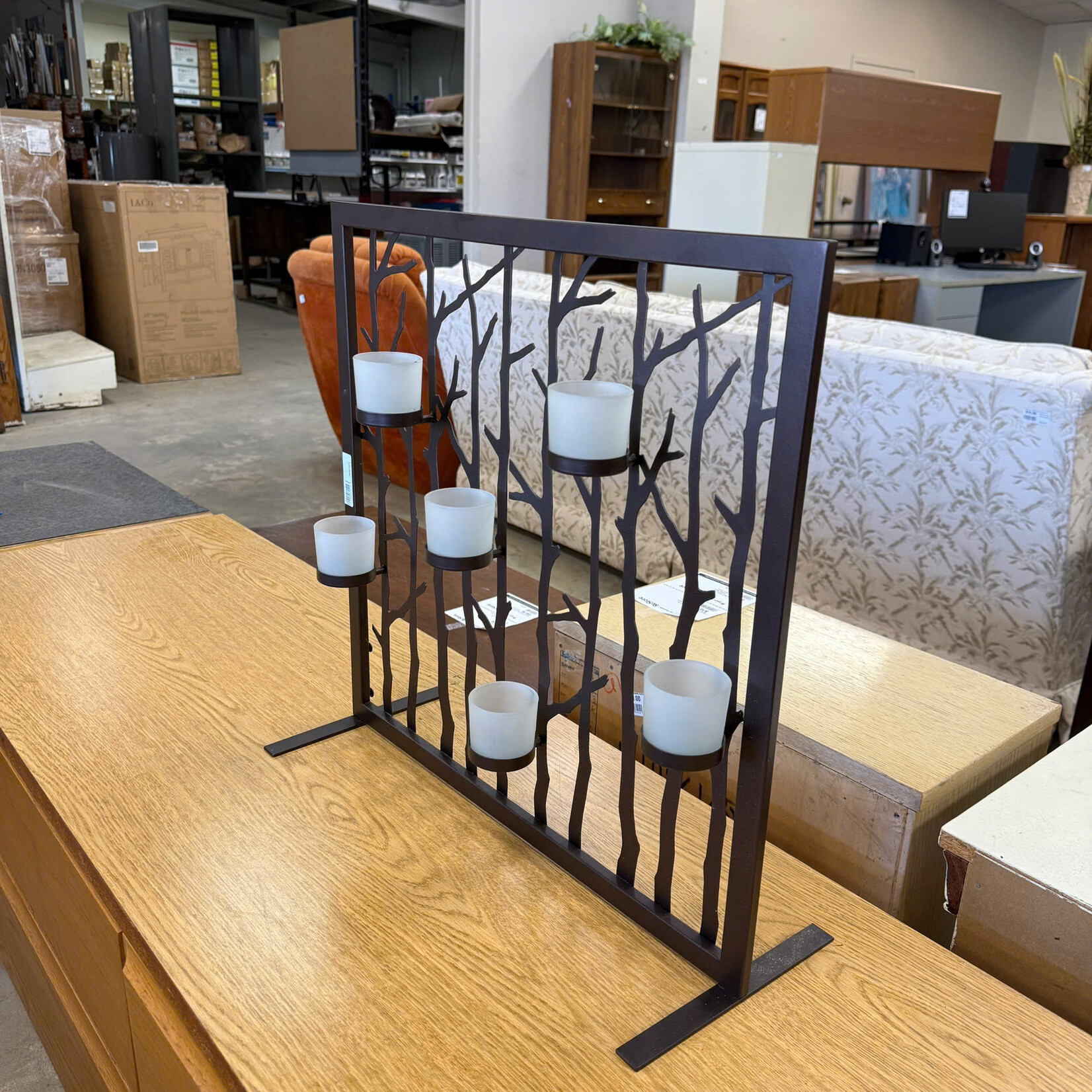 6 Light Candle Holder