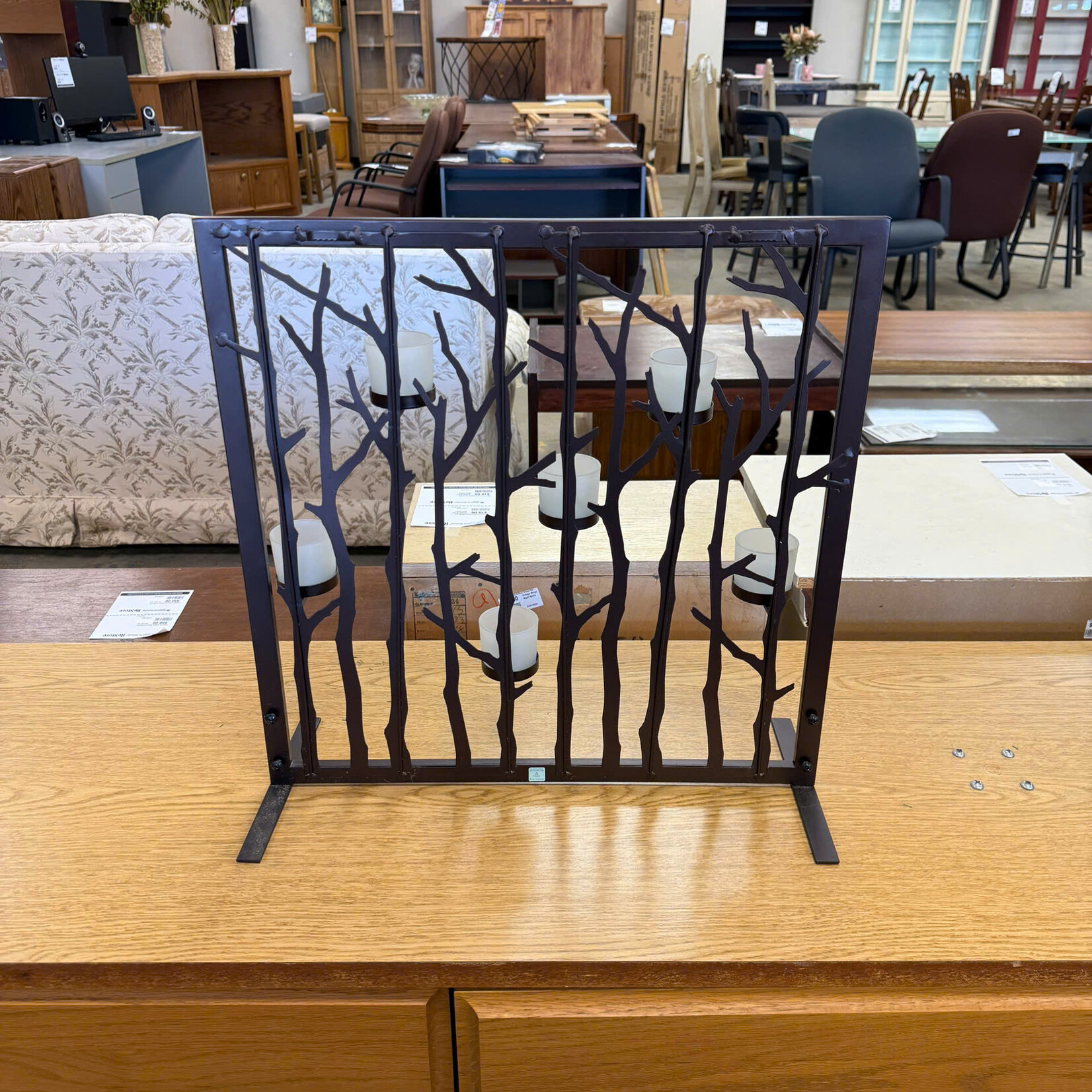 6 Light Candle Holder