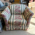 Floral Red/Green Chair