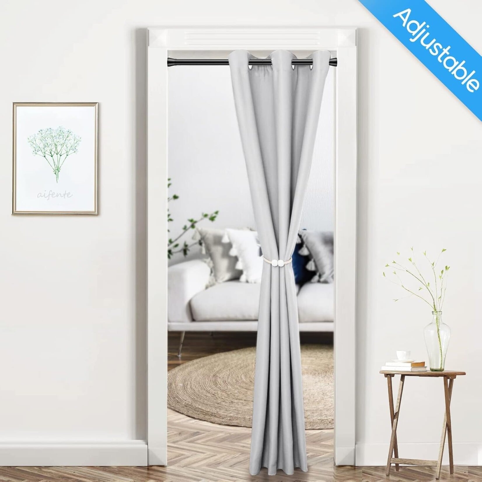 Tension Curtain Rod 30-64 in