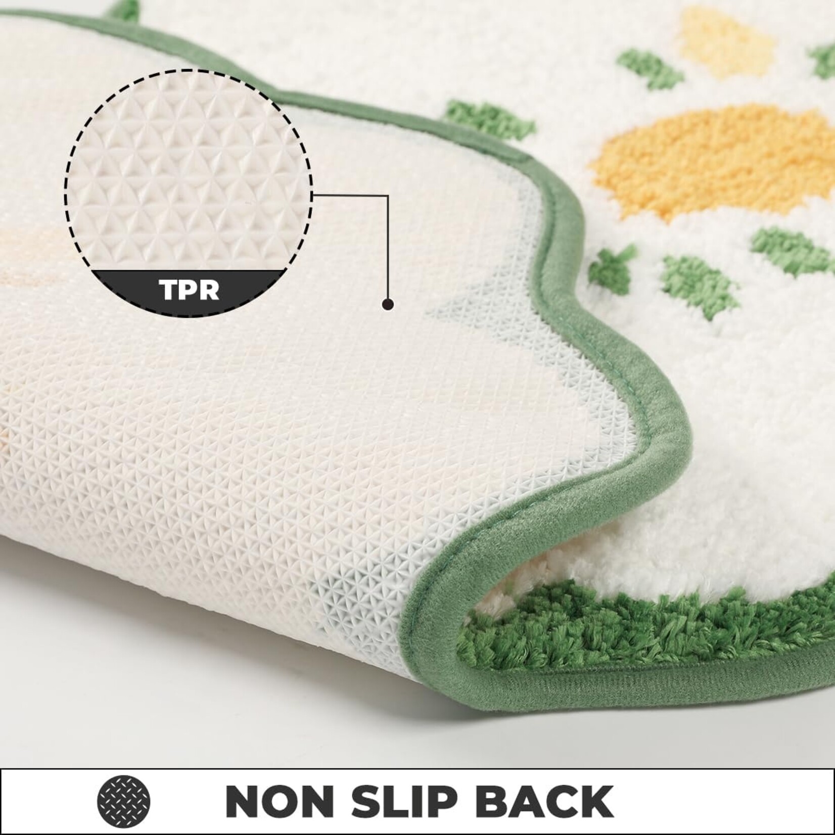 31.5x18.5 Bath Carpet Ultra Absorbent