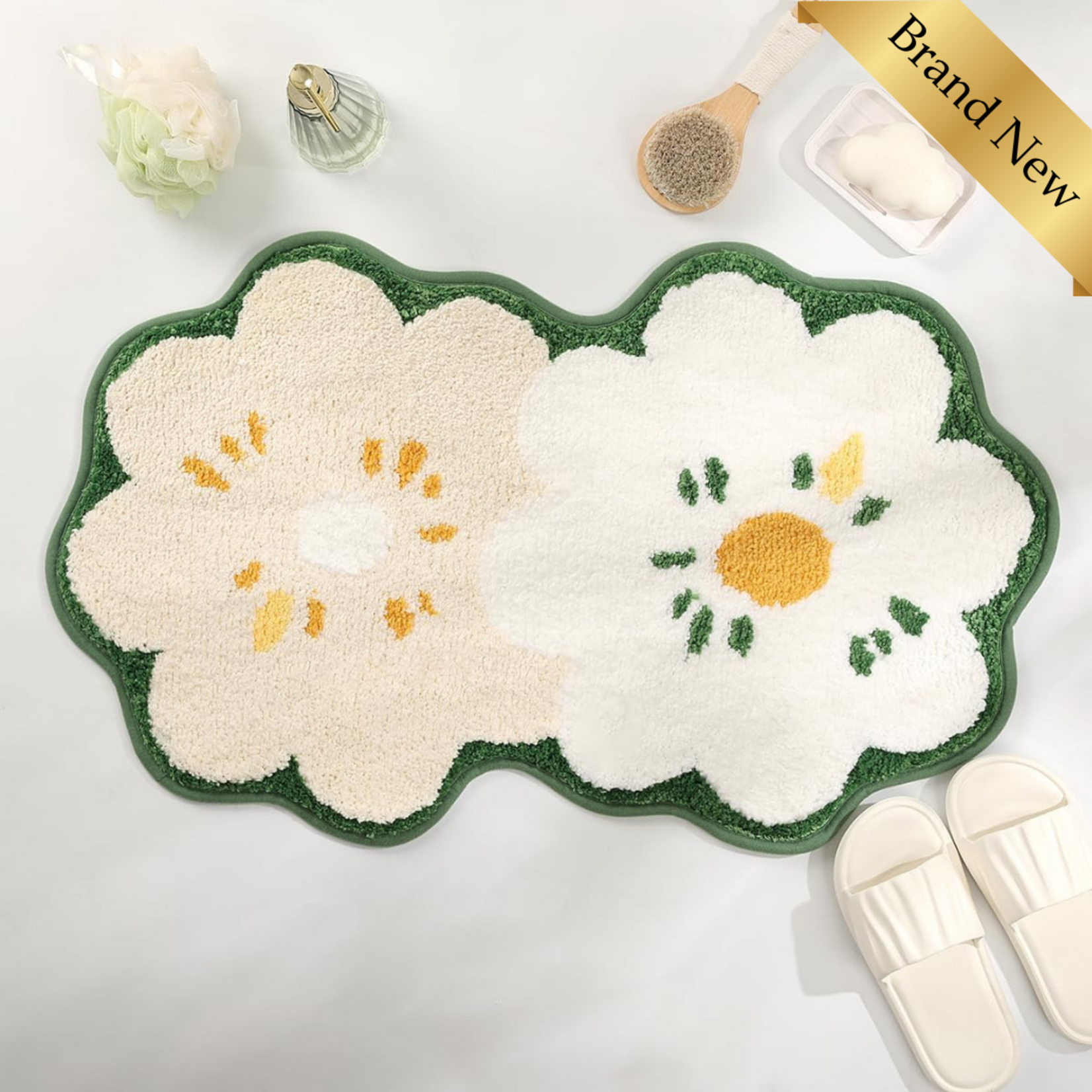 31.5x18.5 Bath Carpet Ultra Absorbent