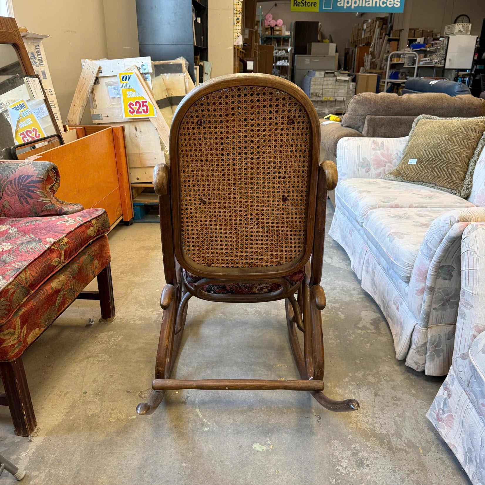 Vintage Style Bentwood Rocking Chair