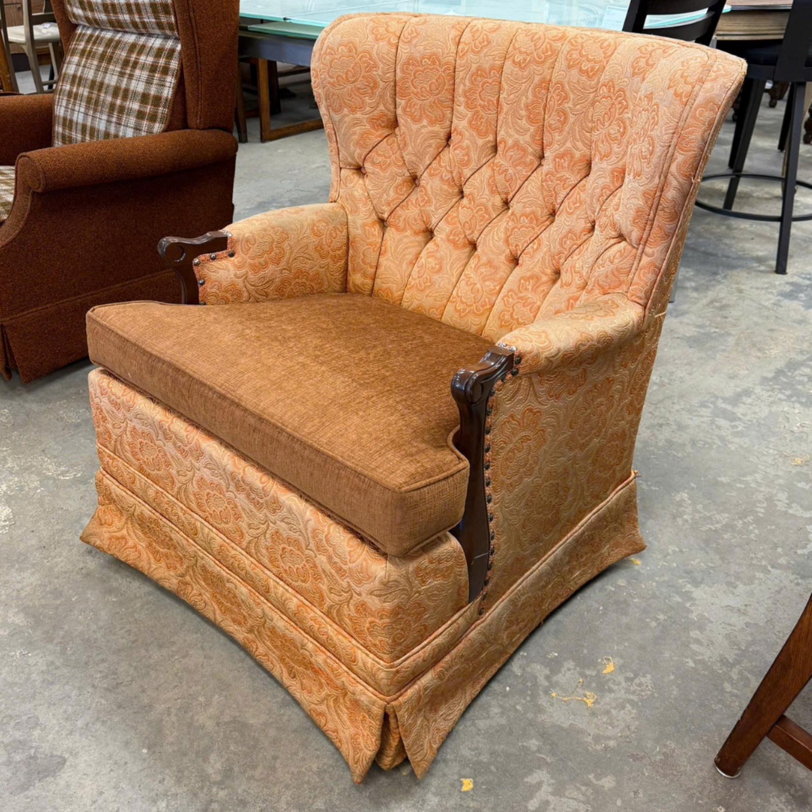 Orange Retro Chair