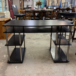 Black Student Desk With Shelves