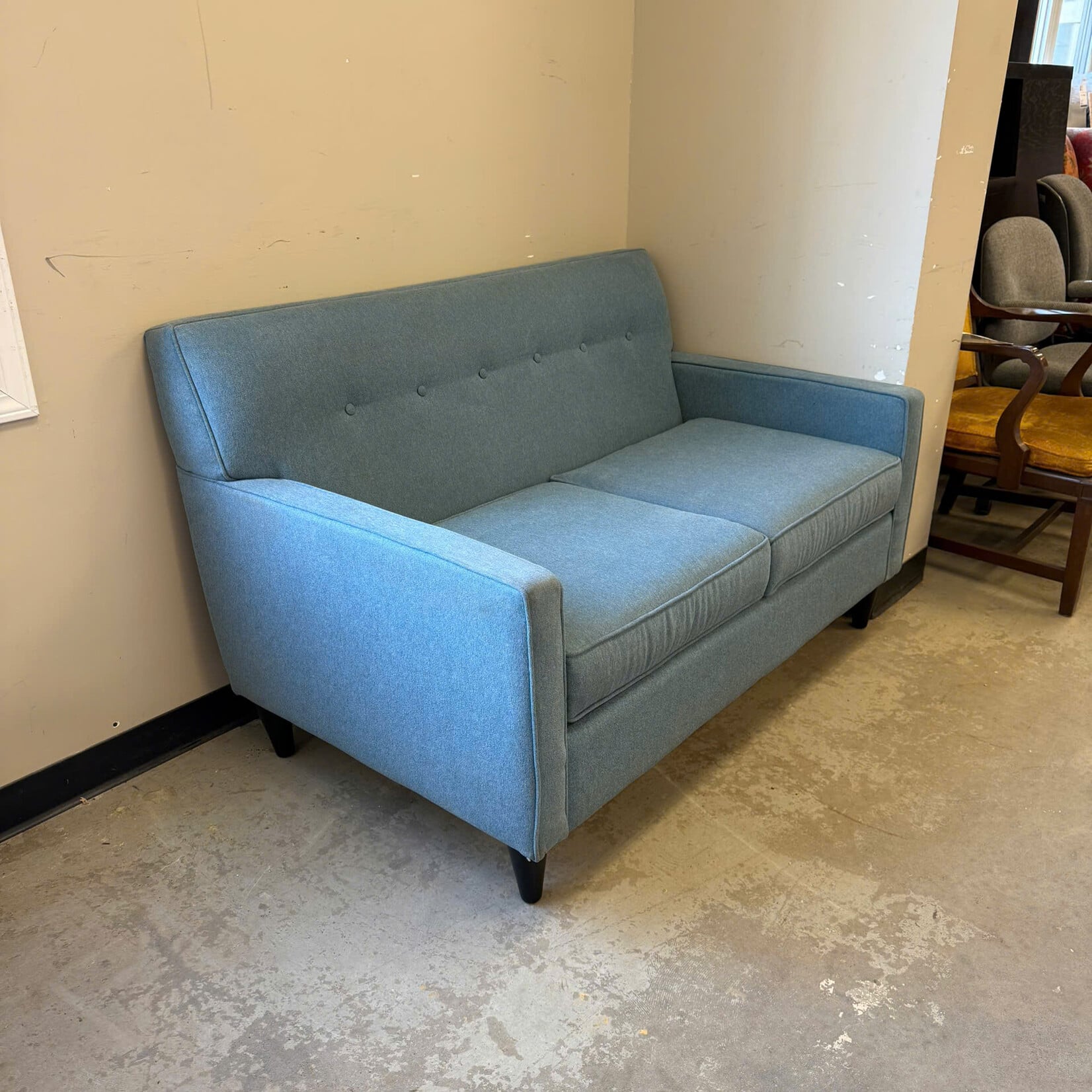 Light Blue Loveseat