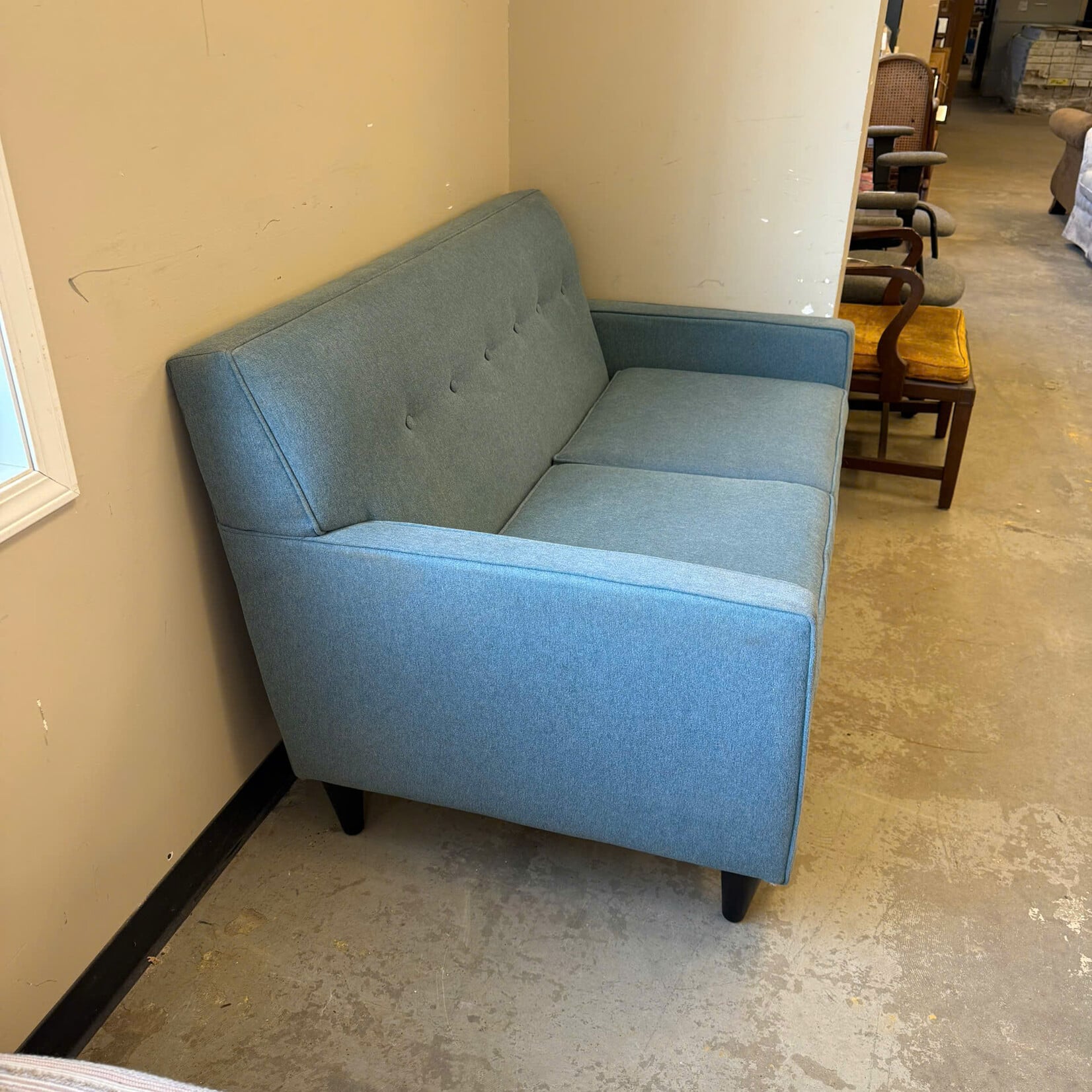 Light Blue Loveseat