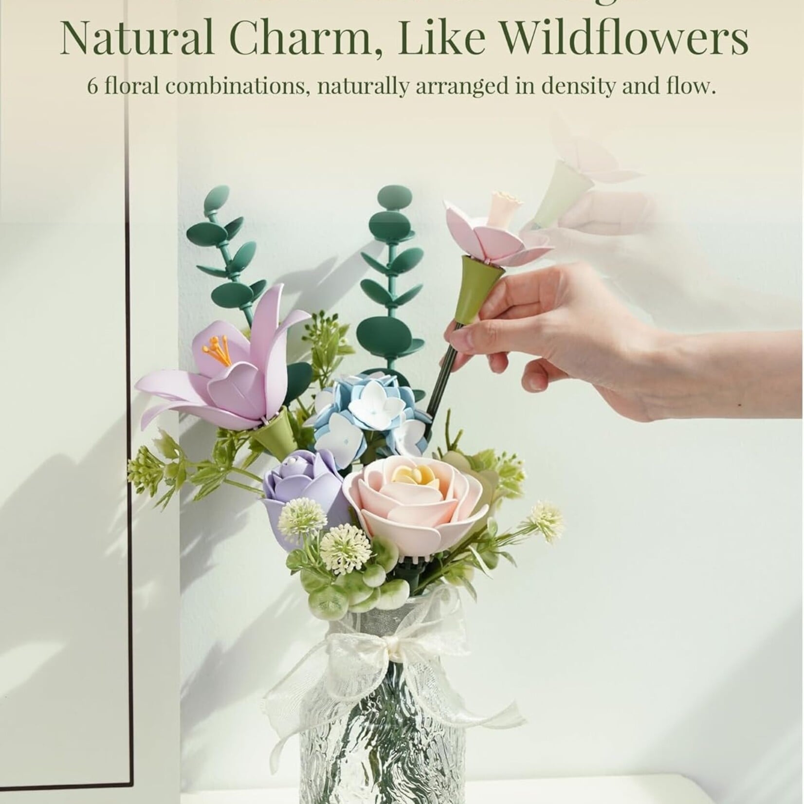 3D Bouquet Flower Building Set