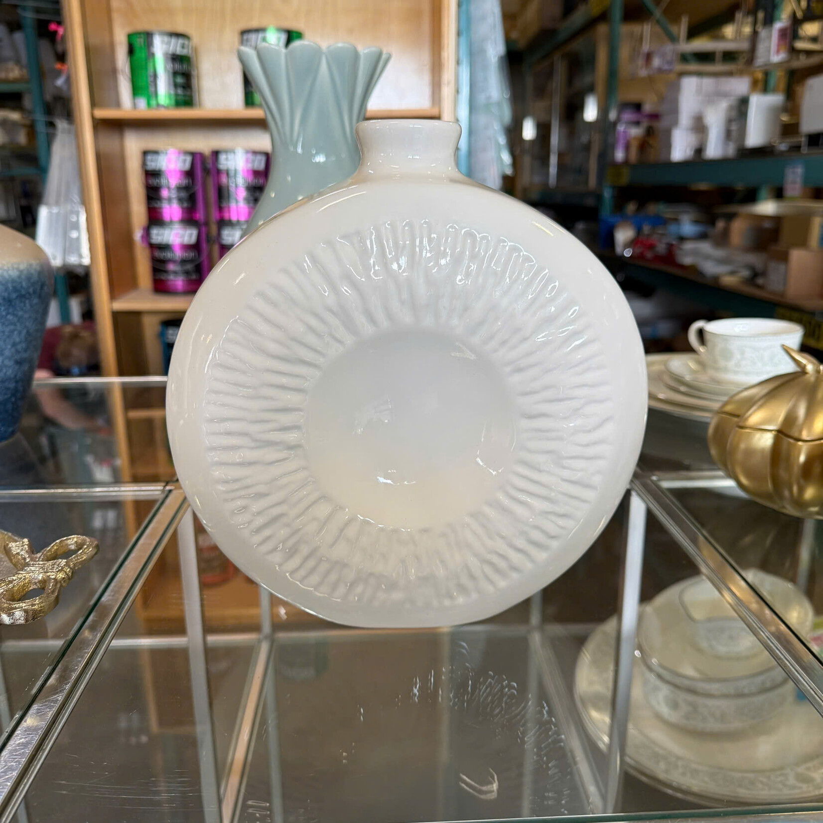Thin Textured Vase