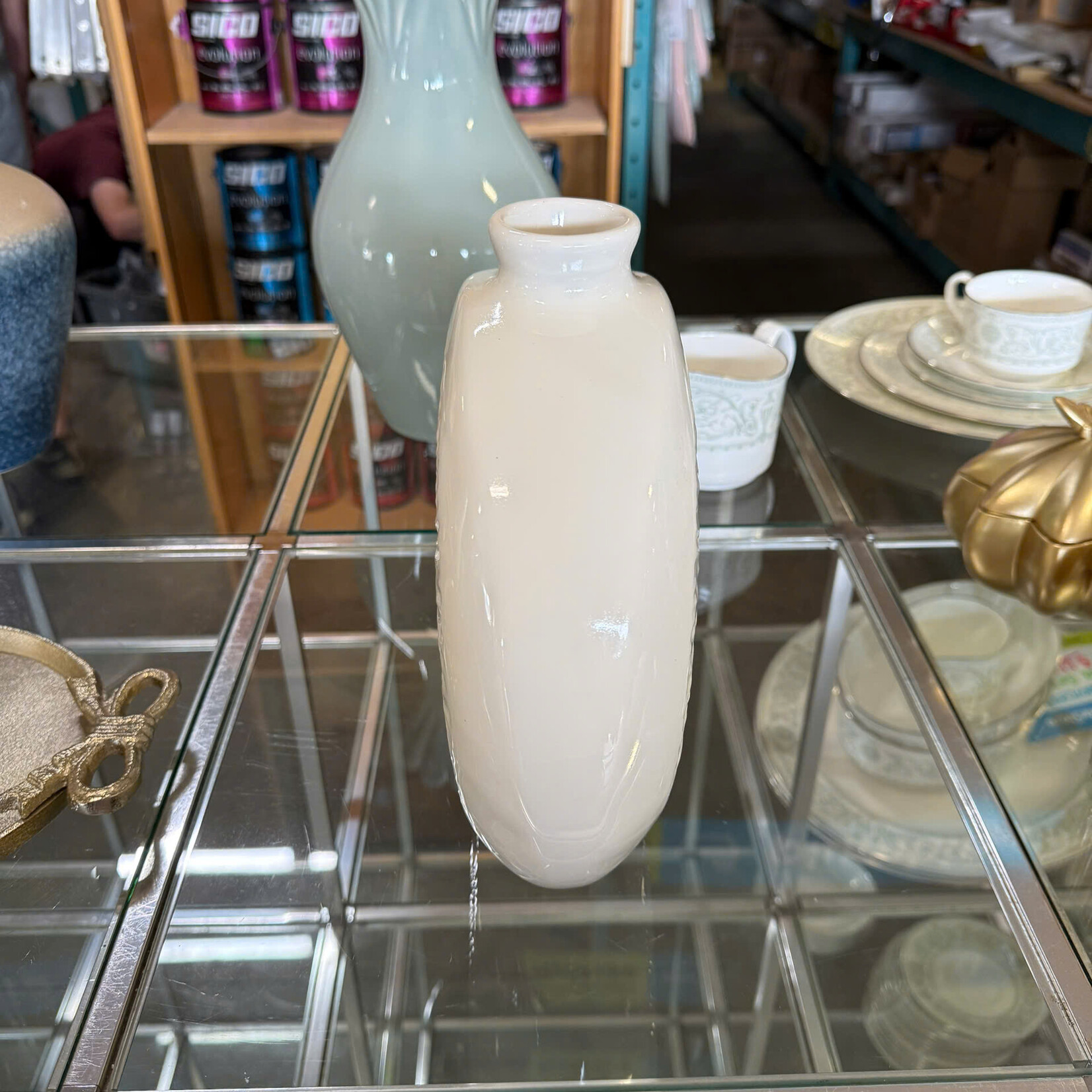 Thin Textured Vase