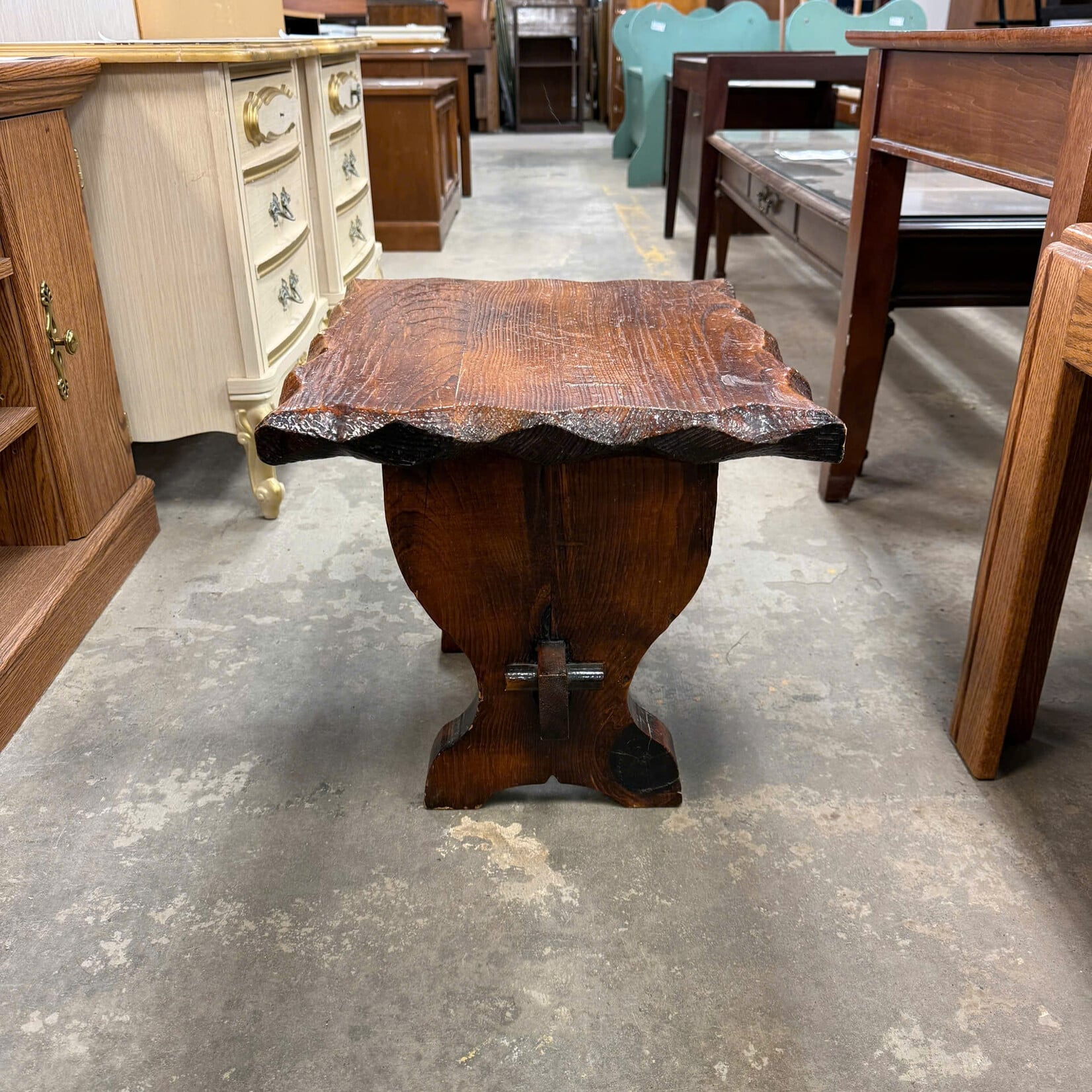 Pine End Table / Stool