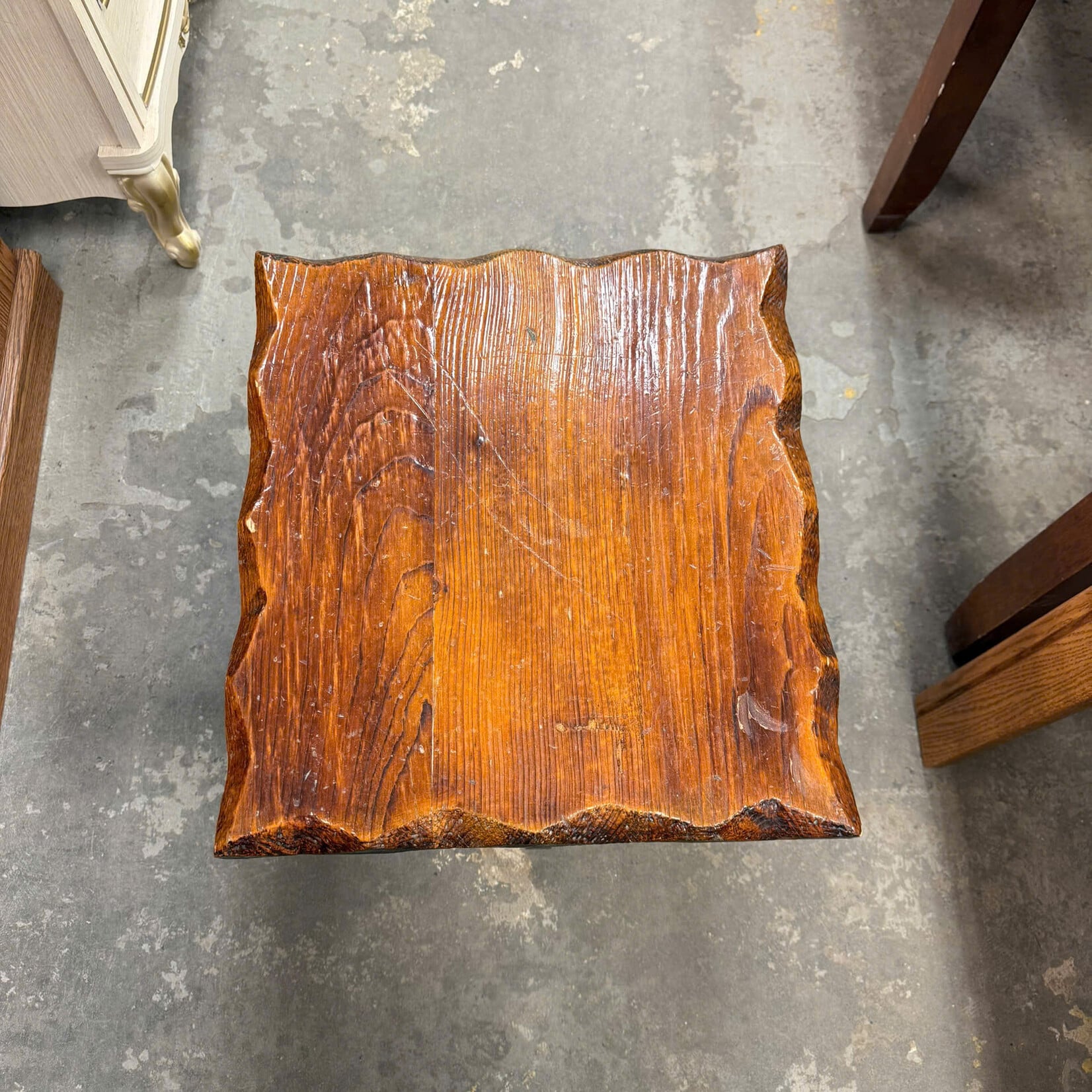 Pine End Table / Stool