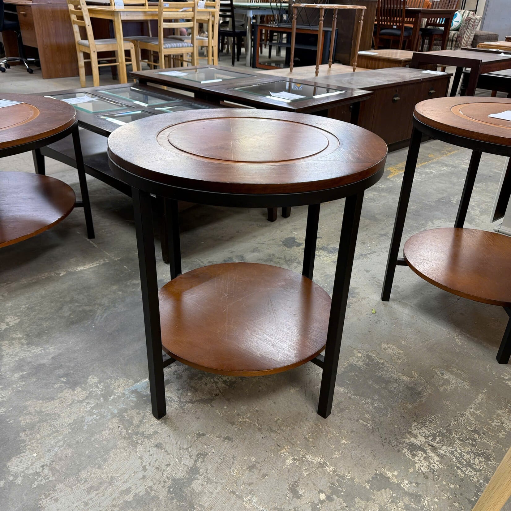 Circle End Table