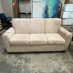 Beige Suede Couch