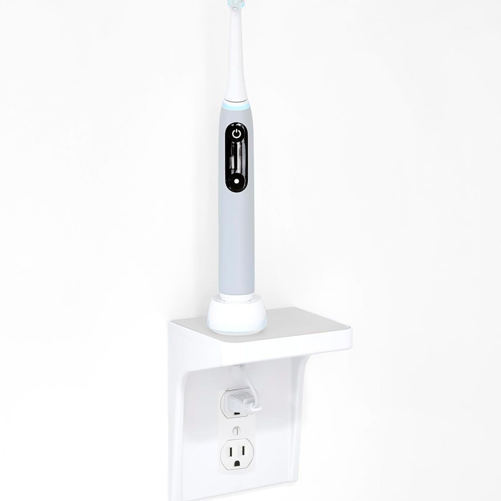 Jairs Duplex Outlet Shelf