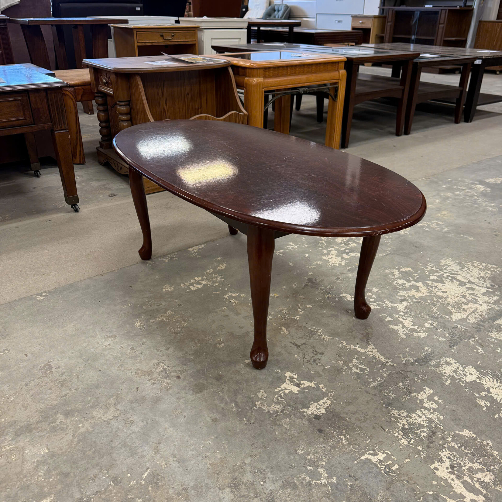 Oval Coffee Table