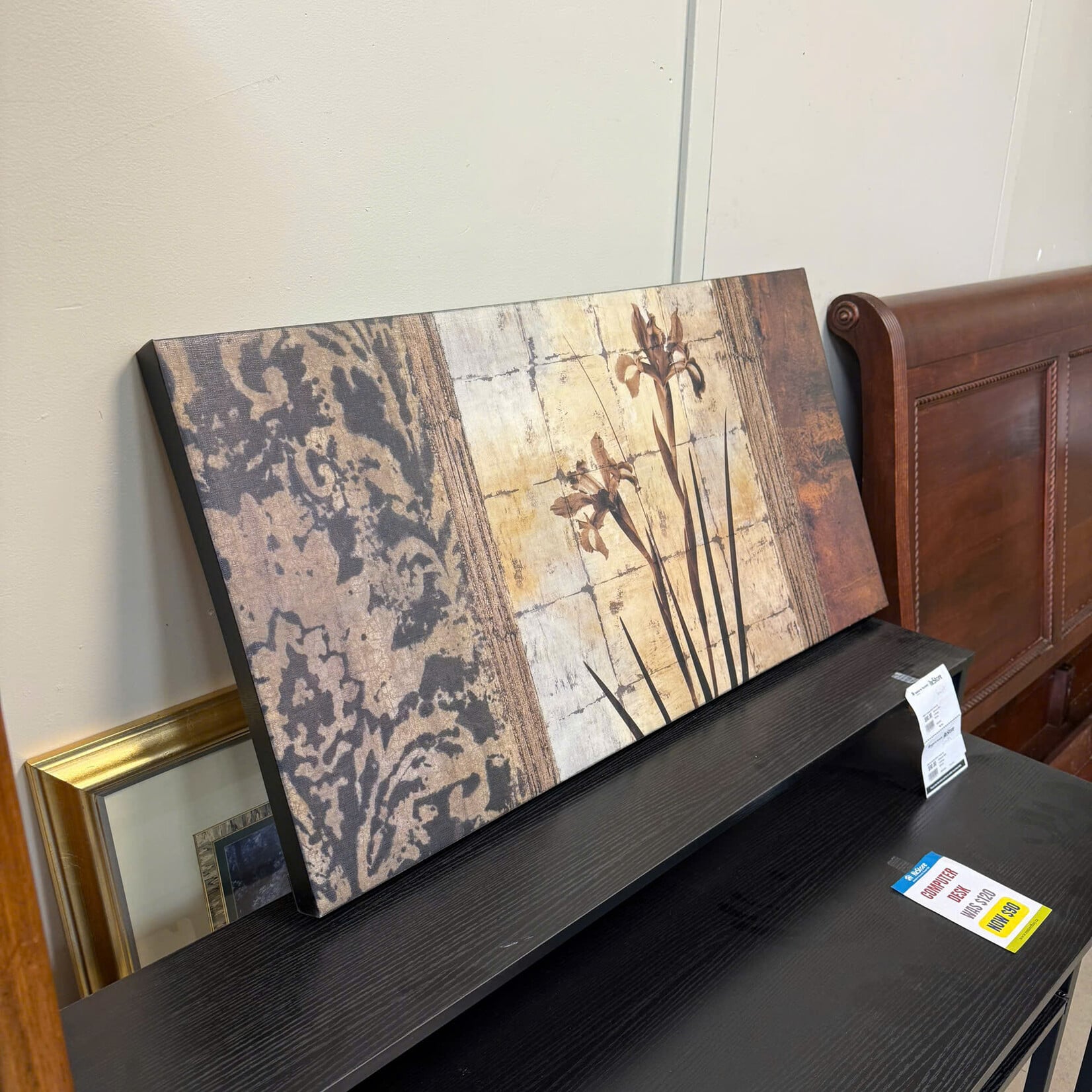 Brown Floral Design