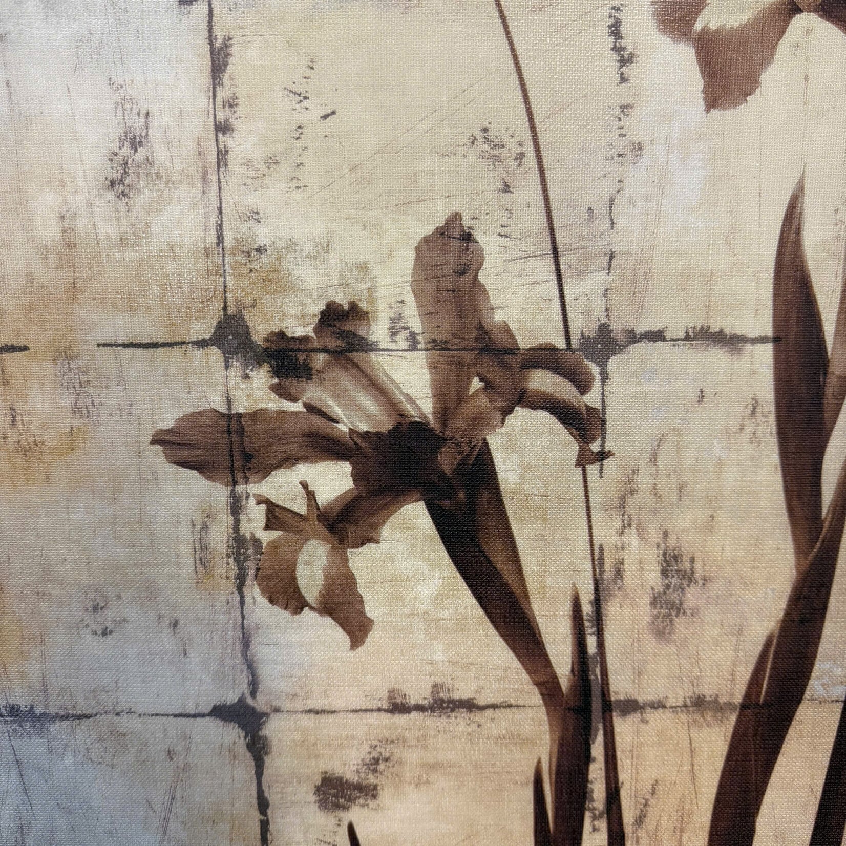 Brown Floral Design